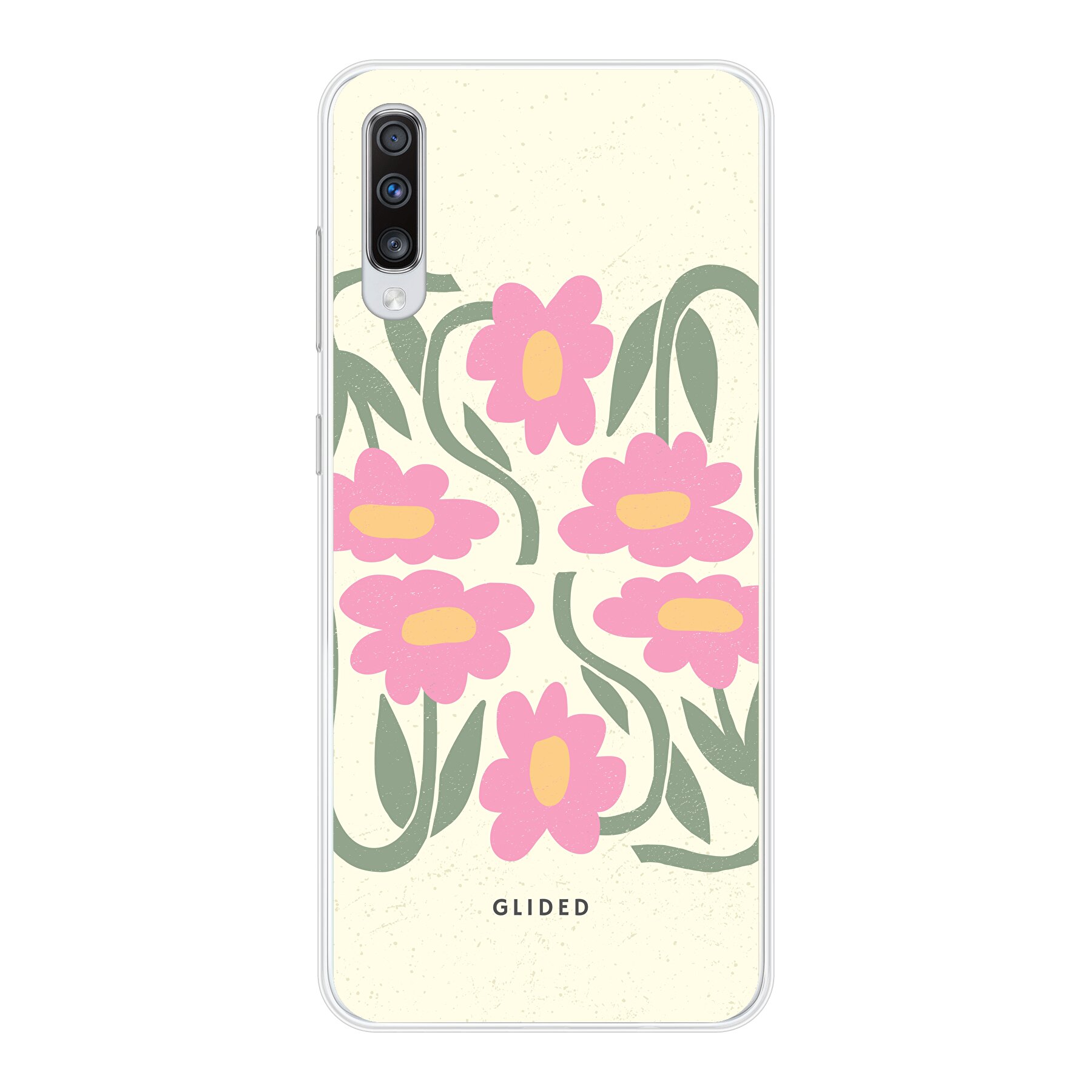 Flowy Pink - Samsung Galaxy A70 Handyhülle
