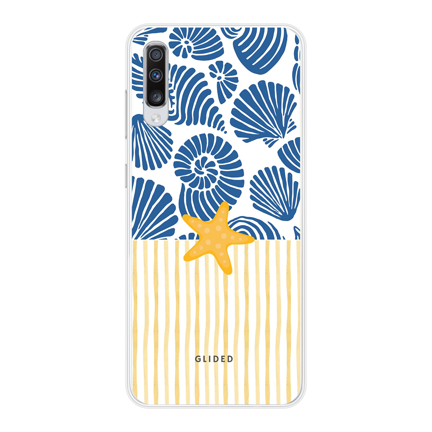 Maritime Beachy - Samsung Galaxy A70 Handyhülle