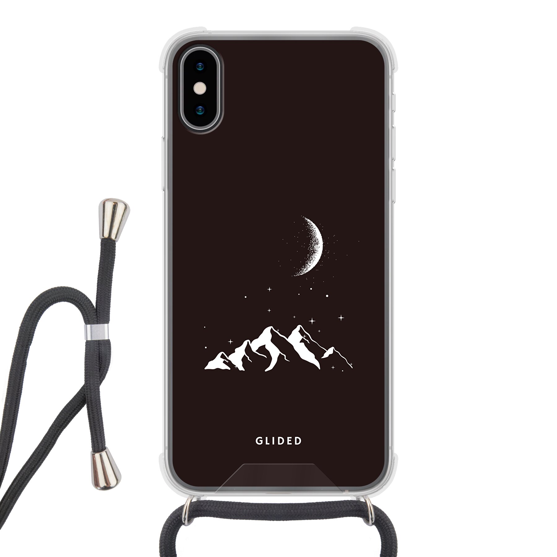 Produktbild Midnight Peaks - iPhone X/Xs Handyhülle