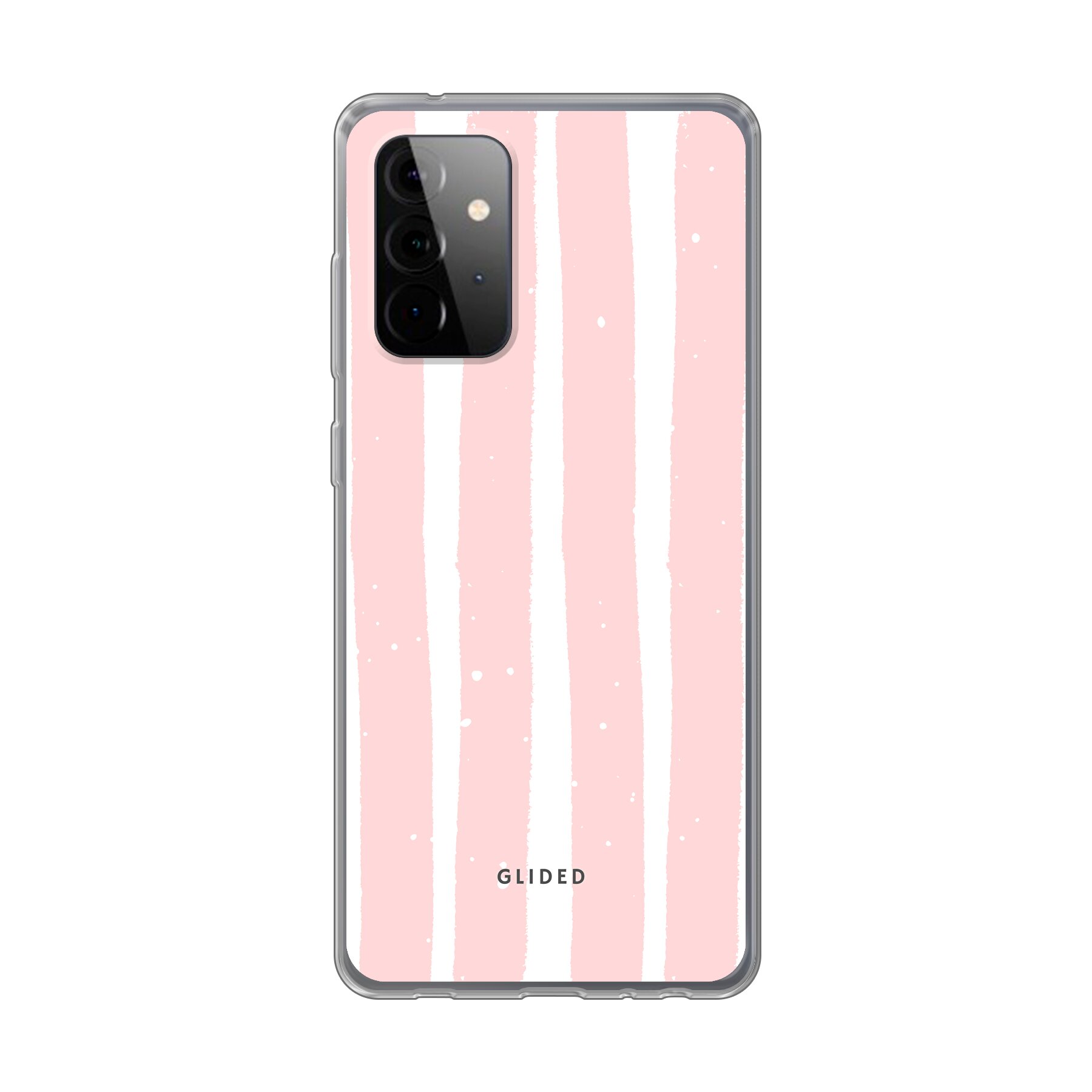 Pink Stripes - Samsung Galaxy A72 Handyhülle