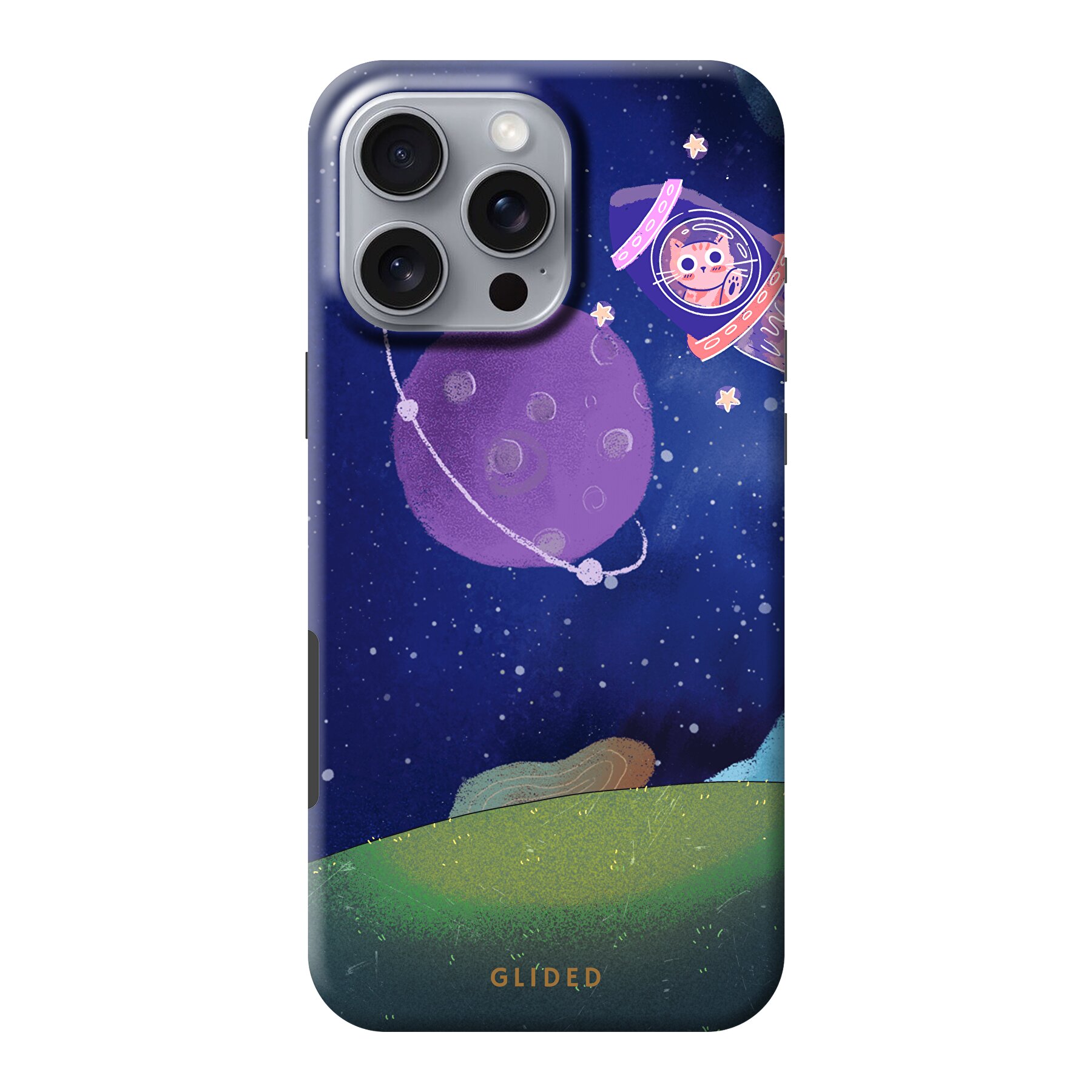 Galaxy Cat - iPhone 16 Pro Max Handyhülle