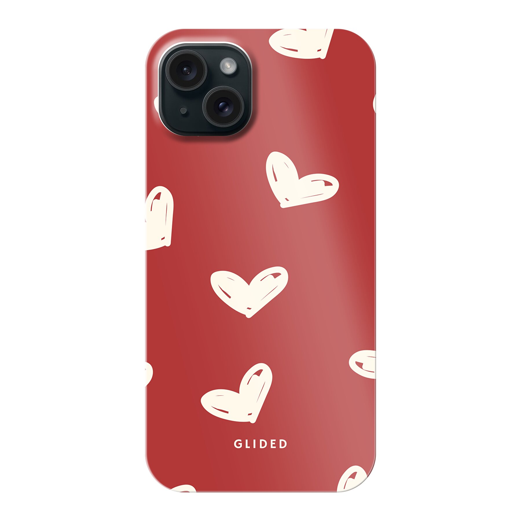 Tuotekuva Red Love - iPhone 15 Plus Puhelimen suojakuori