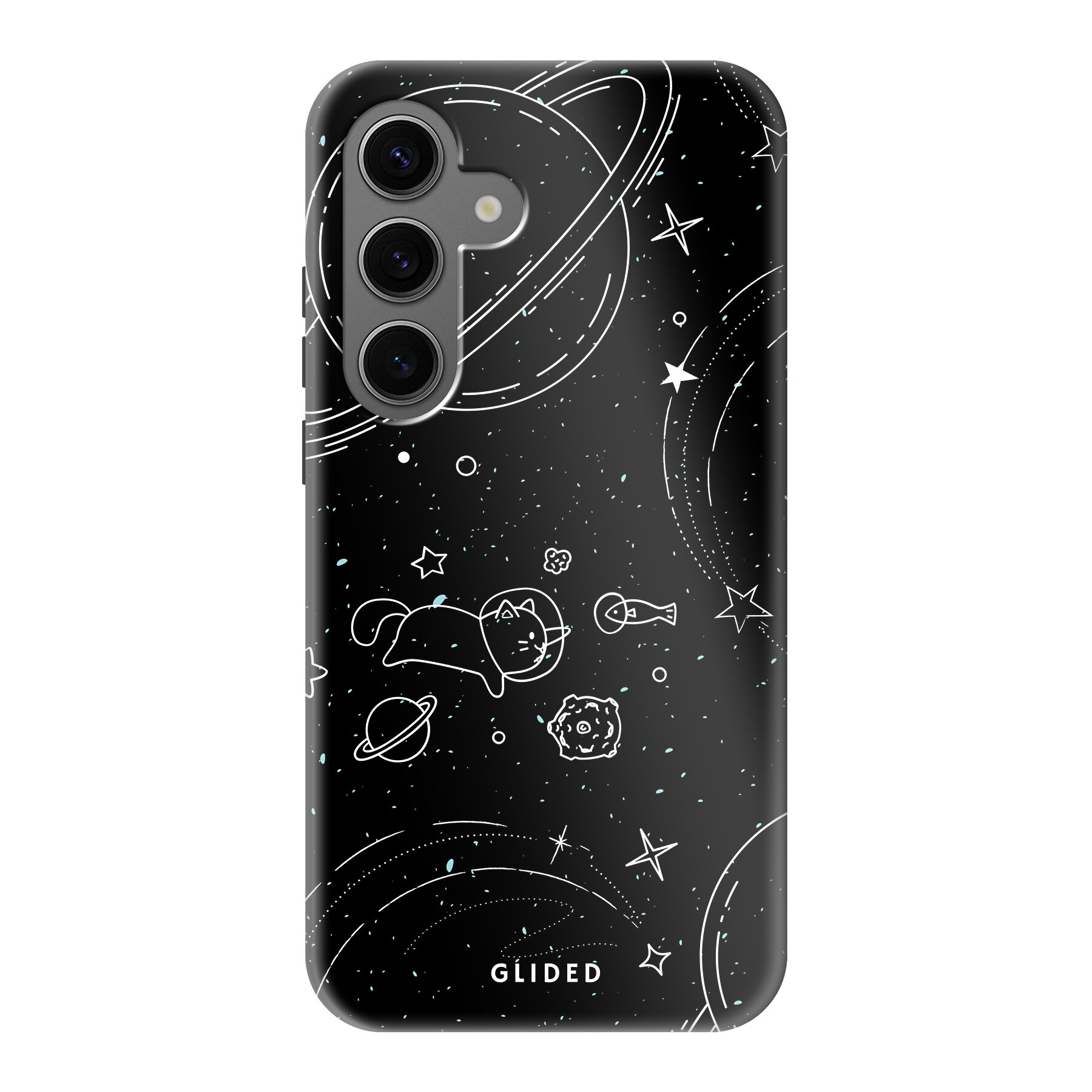Produktbild Cosmic Cat - Samsung Galaxy S24 Handyhülle