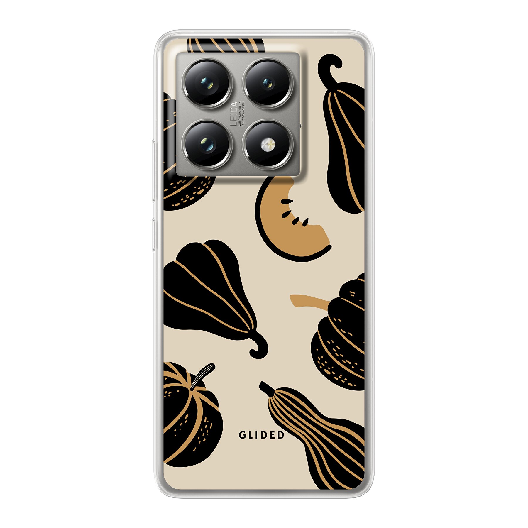 Beige and Black Pumpkin - Xiaomi 14T Pro Handyhülle