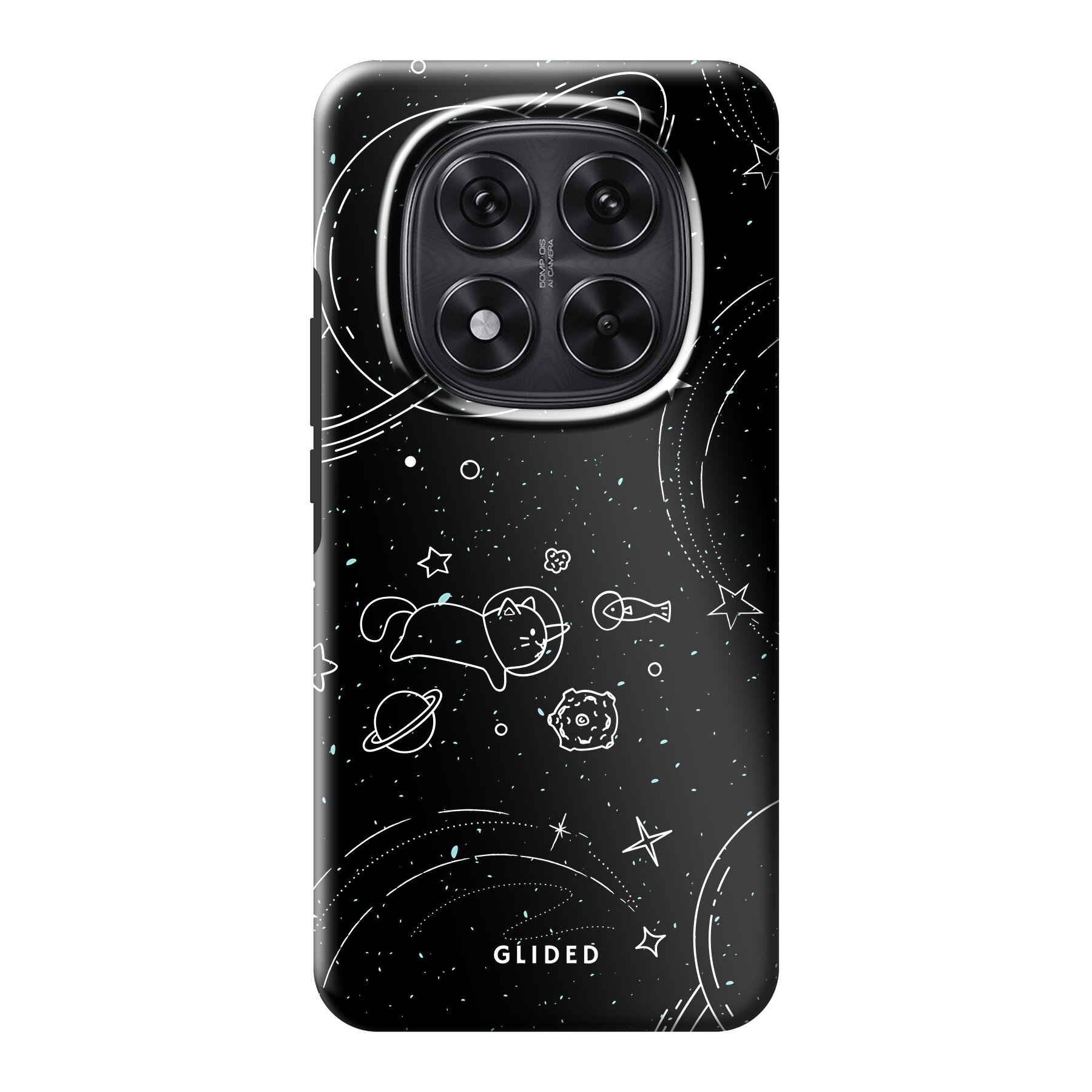 Image du produit Cosmic Cat - Xiaomi Redmi Note 14 Pro 5G Coque de téléphone