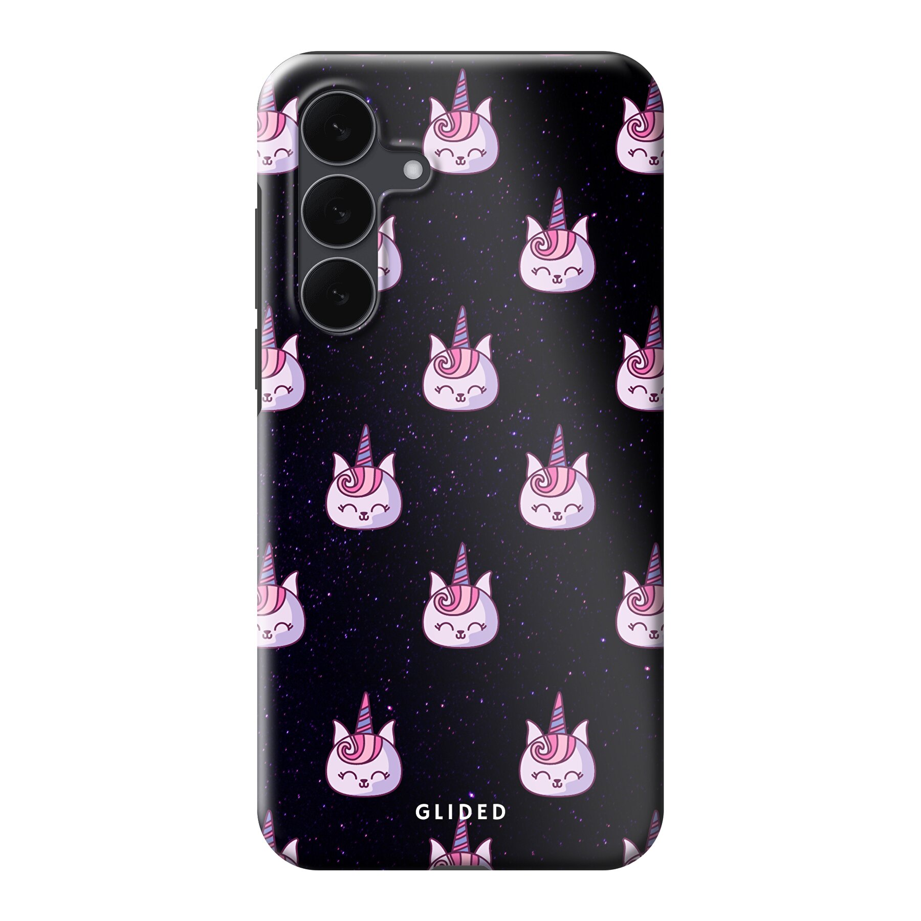 Tuotekuva Unicorn Meow - Samsung Galaxy S25 FE Puhelimen suojakuori