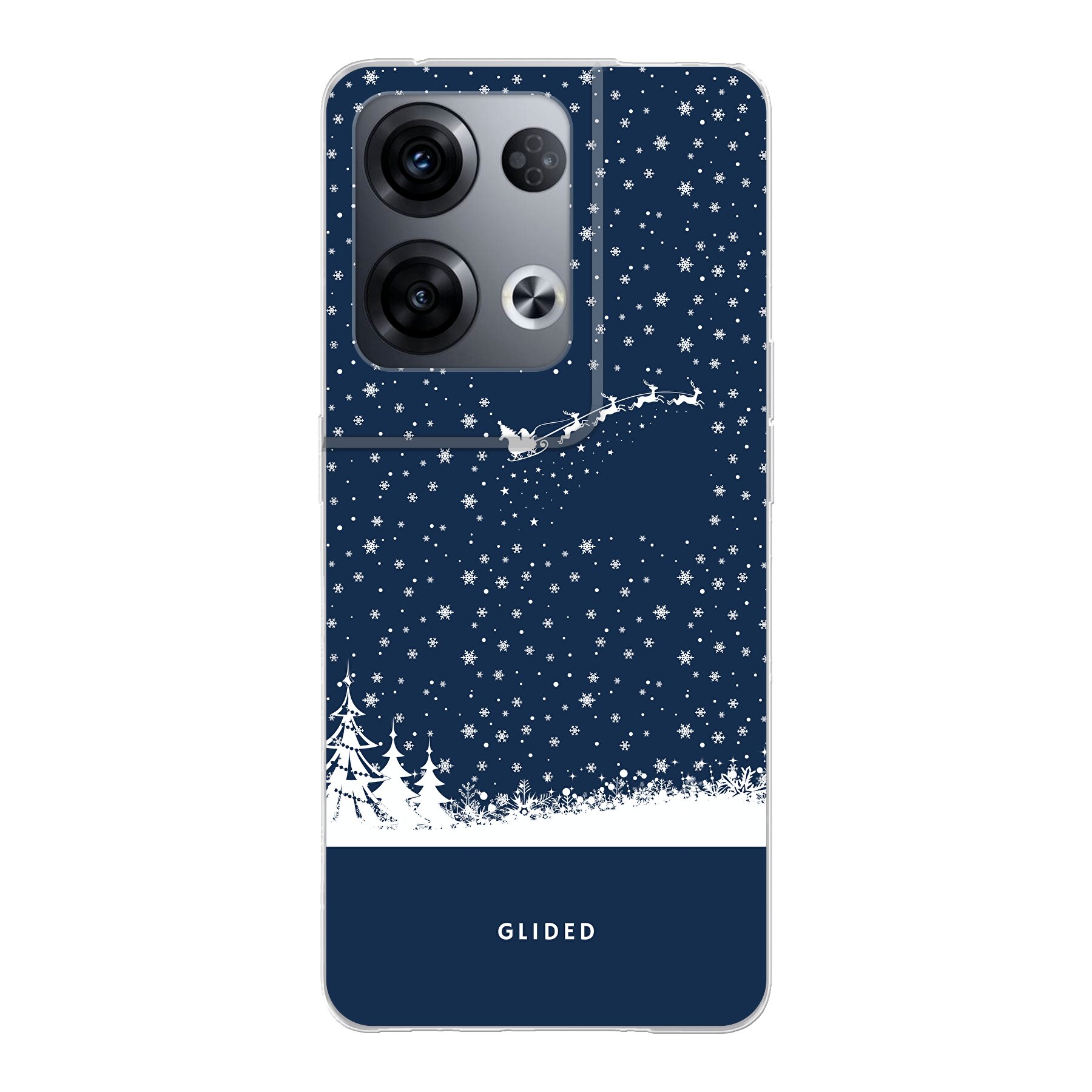 Flying Santa - Oppo Reno8 Pro Handyhülle