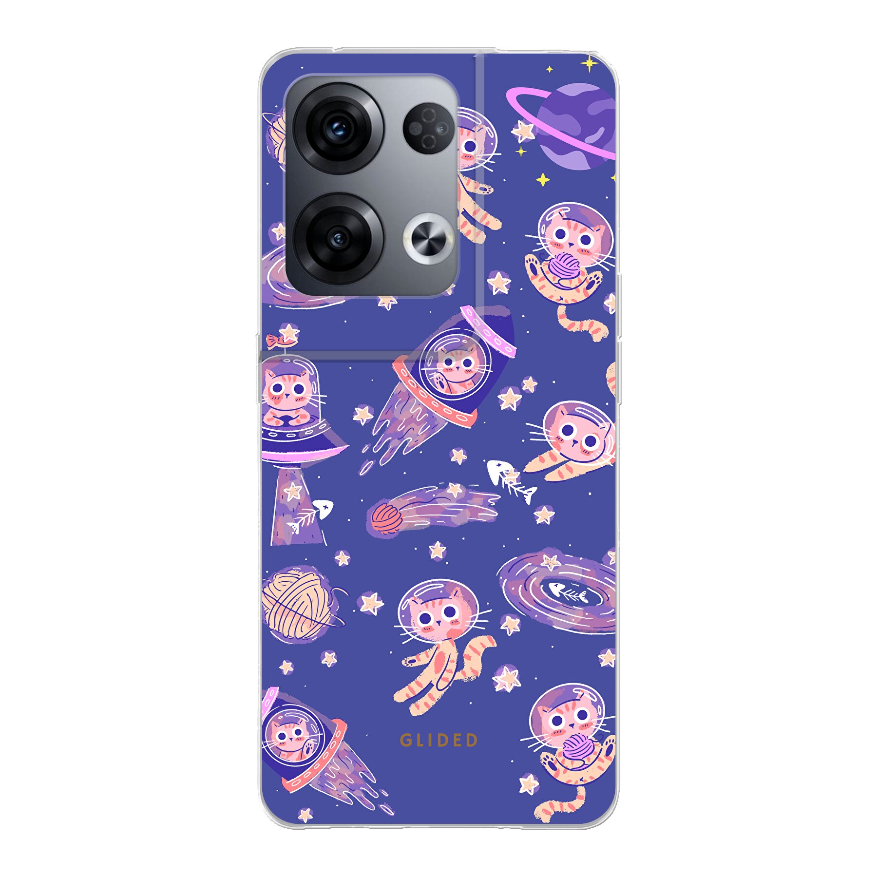 Space Cat - Oppo Reno8 Pro Handyhülle