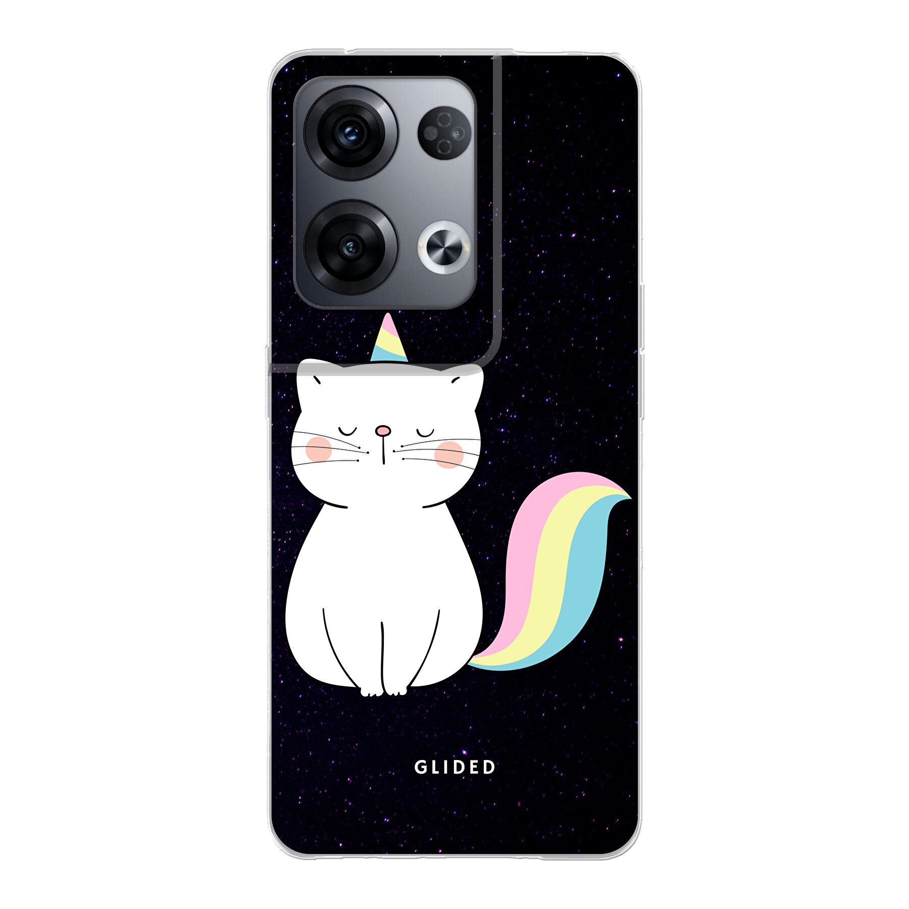 Unicorn Cat - Oppo Reno8 Pro Handyhülle