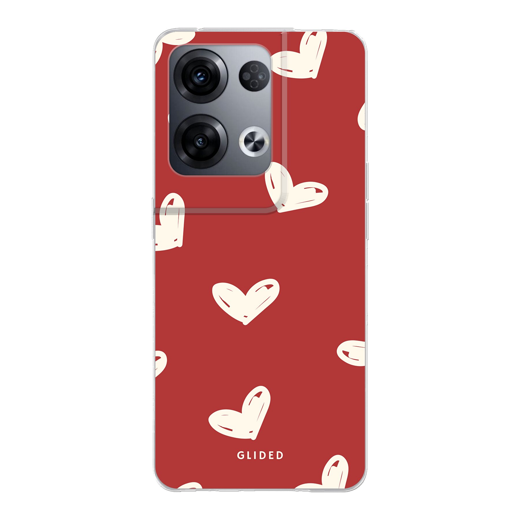 Red Love - Oppo Reno8 Pro Handyhülle