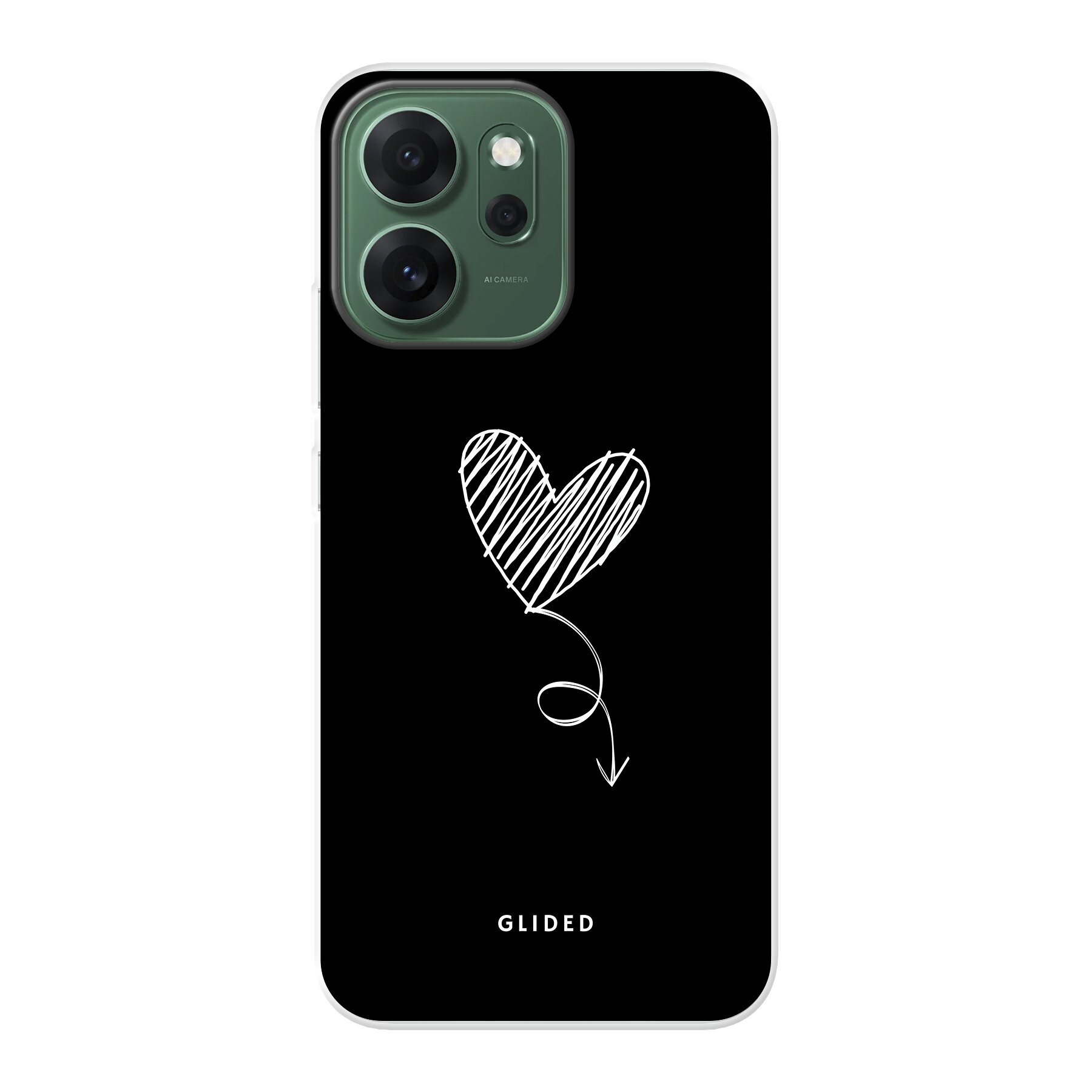 Dark Heart - Oppo Reno14 F Handyhülle