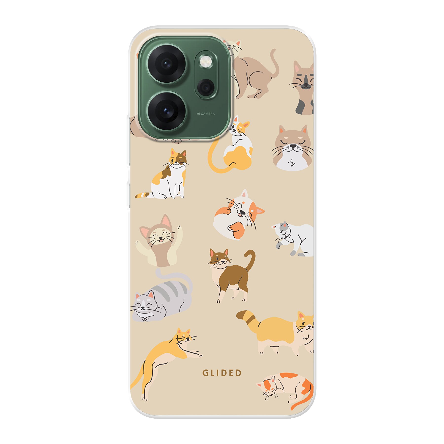 Meow - Oppo Reno14 F Handyhülle