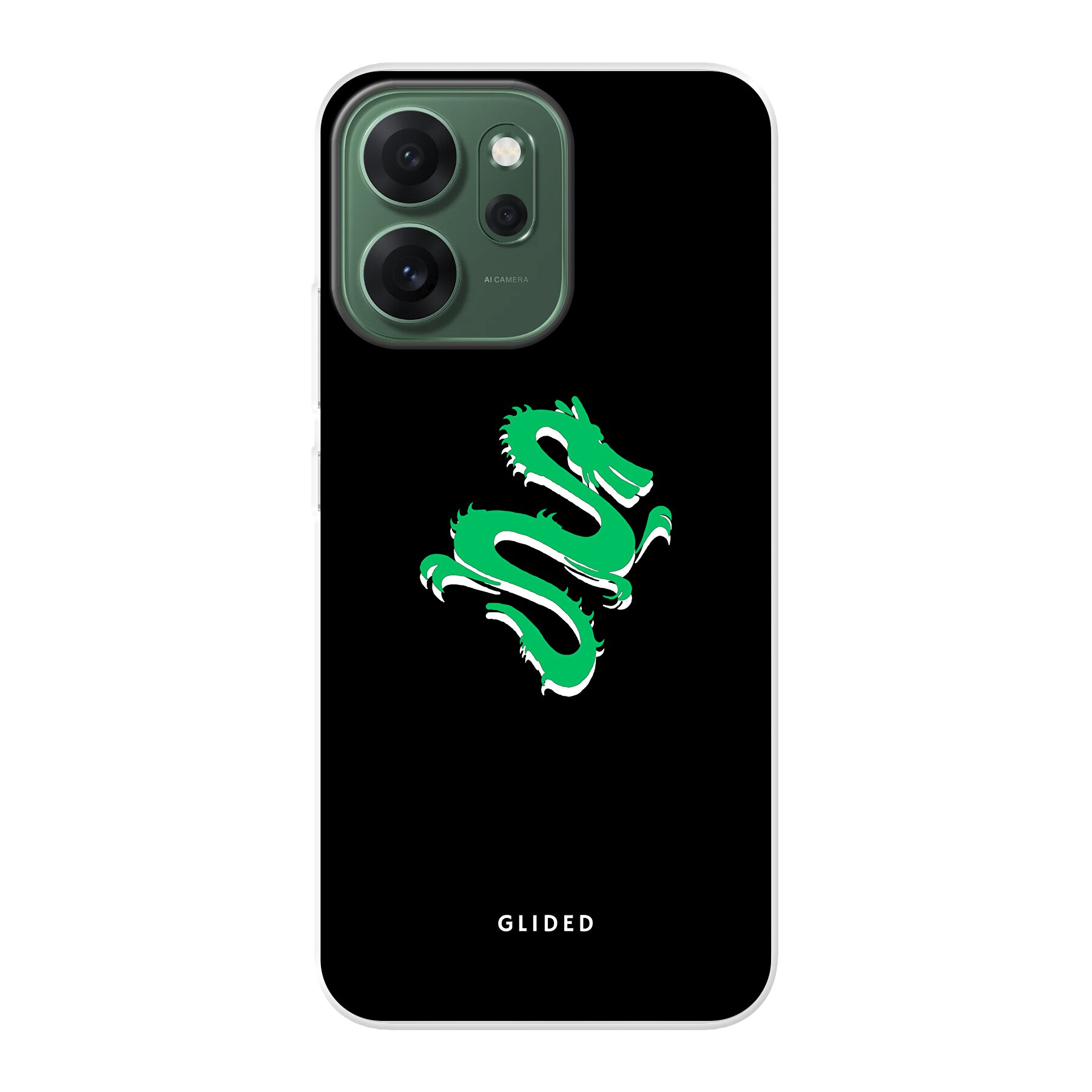 Emerald Dragon - Oppo Reno14 F Handyhülle