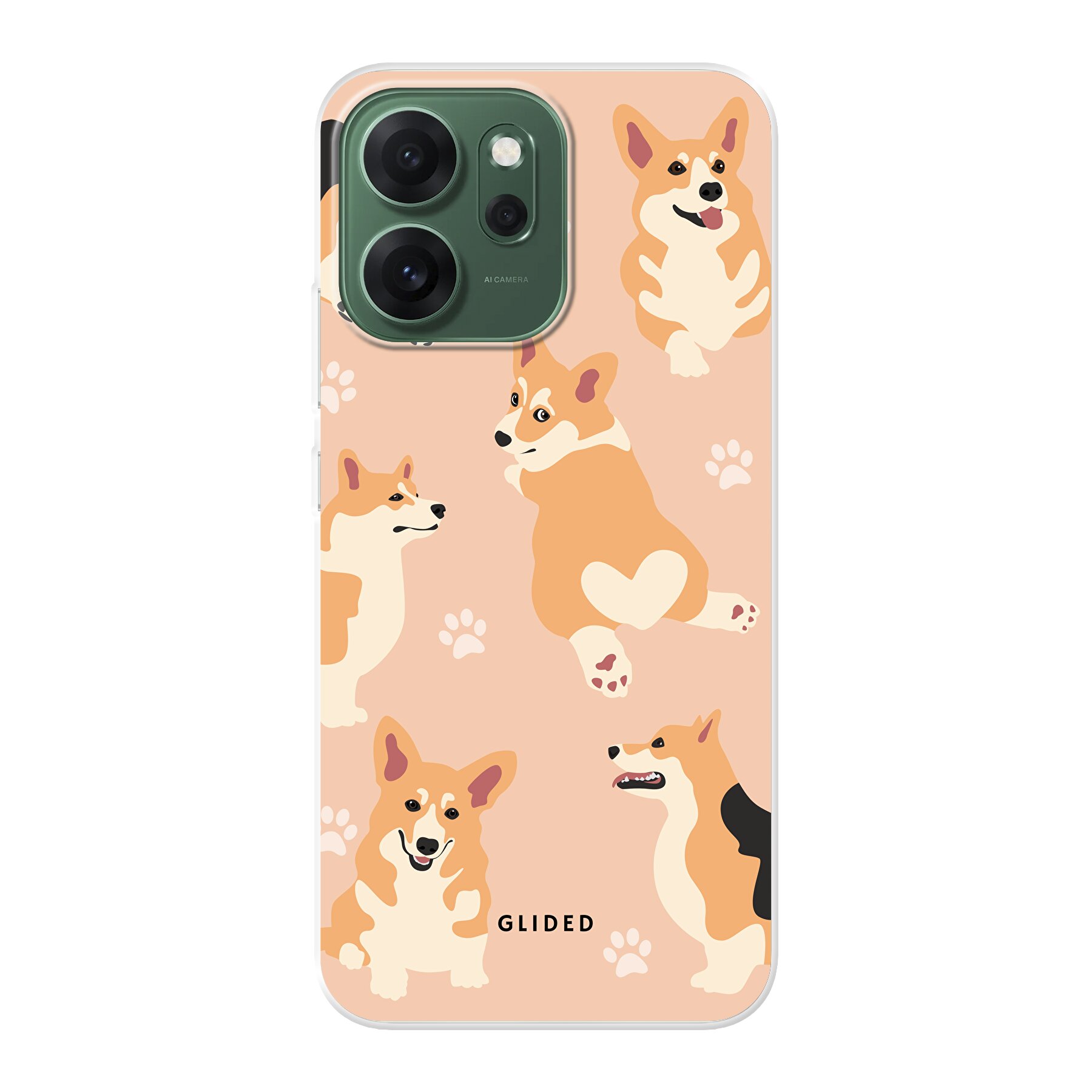 Corgi Love - Oppo Reno14 F Handyhülle
