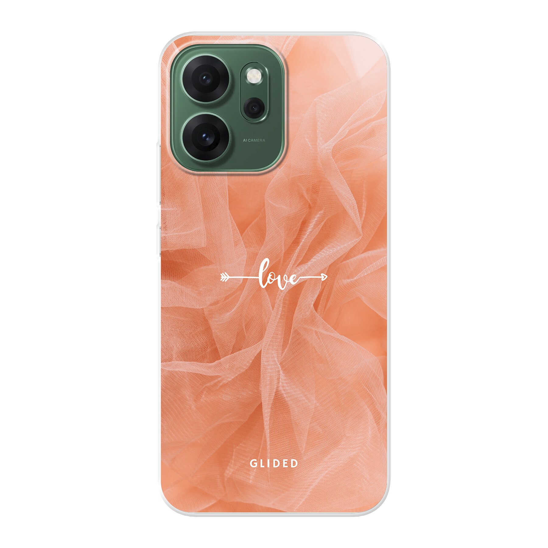 Orange Dress - Oppo Reno14 F Handyhülle