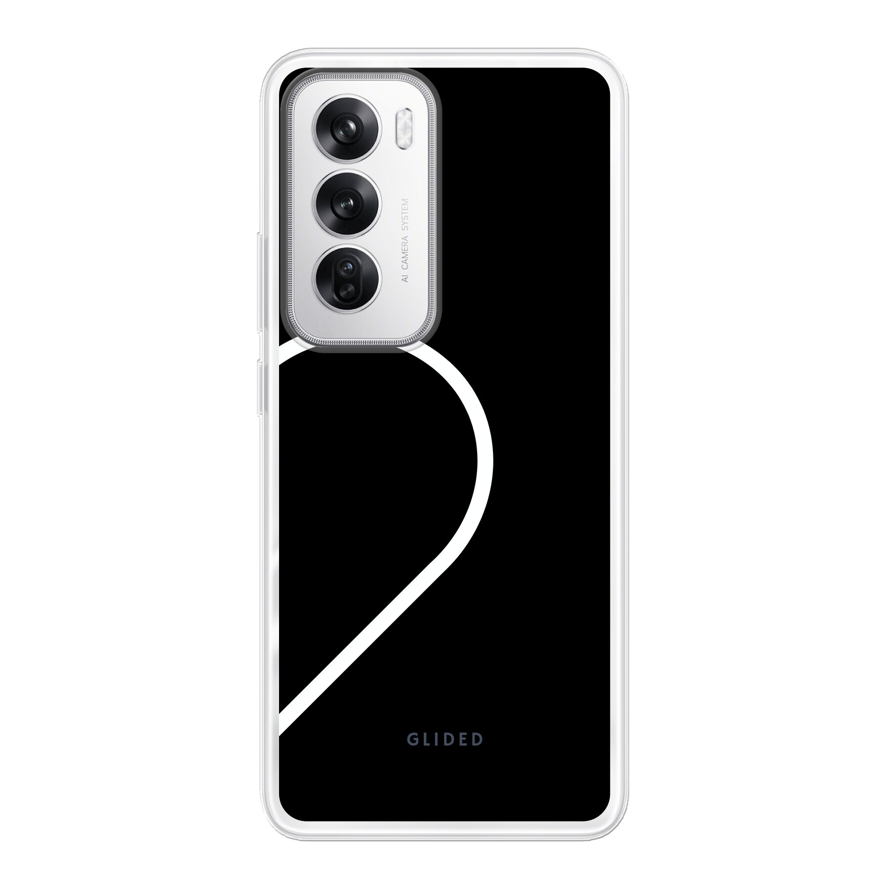 Harmony Black - Oppo Reno12 Handyhülle