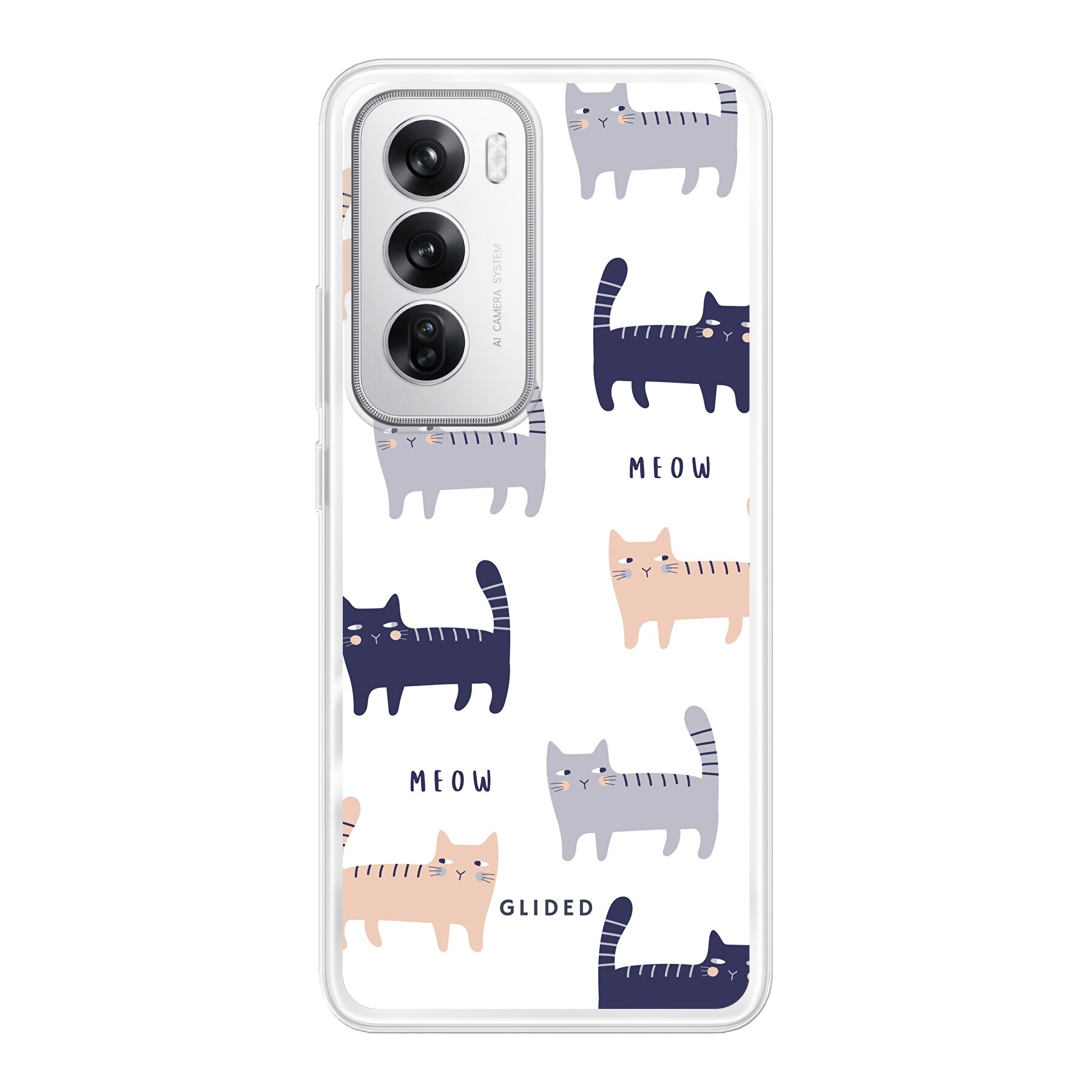 Purrfection - Oppo Reno12 Handyhülle