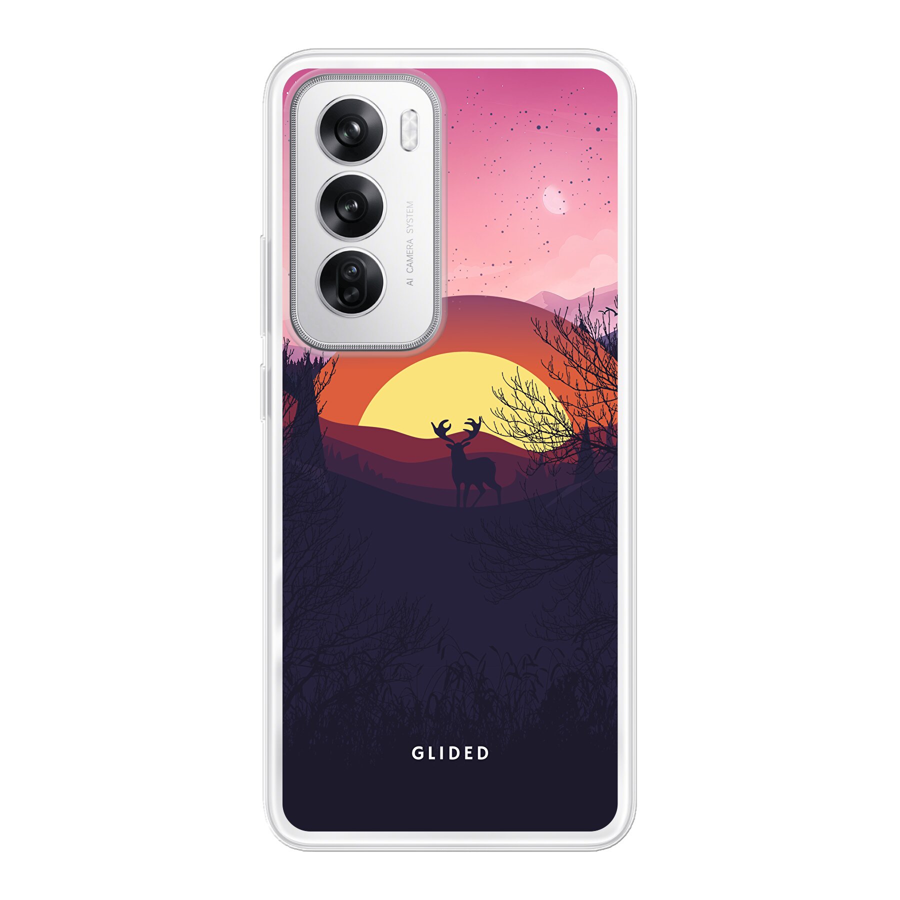 Sunset Majesty - Oppo Reno12 Handyhülle