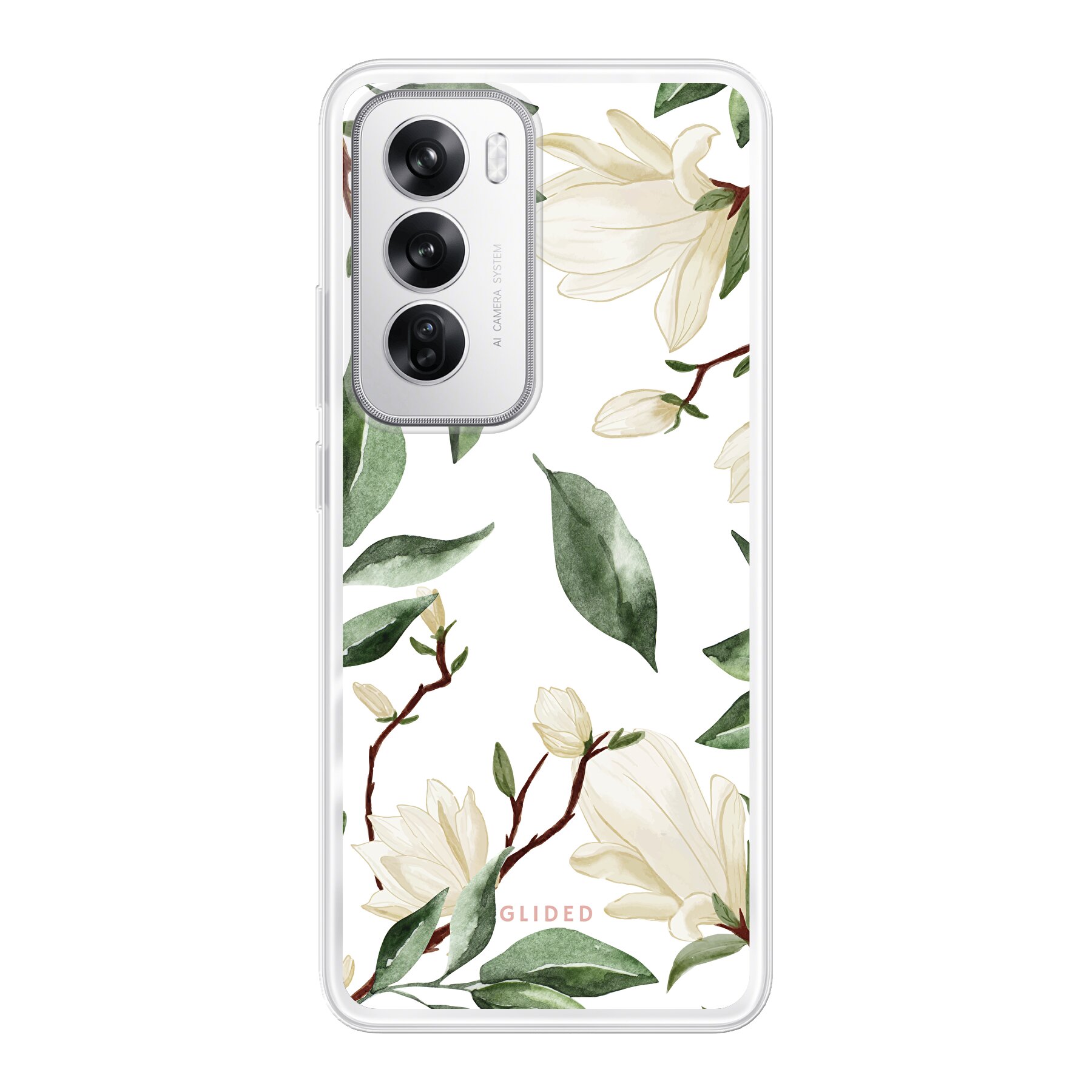 White Elegance - Oppo Reno12 Handyhülle