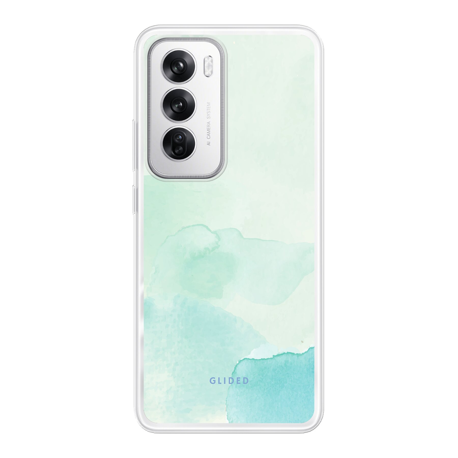 Turquoise Art - Oppo Reno12 Handyhülle