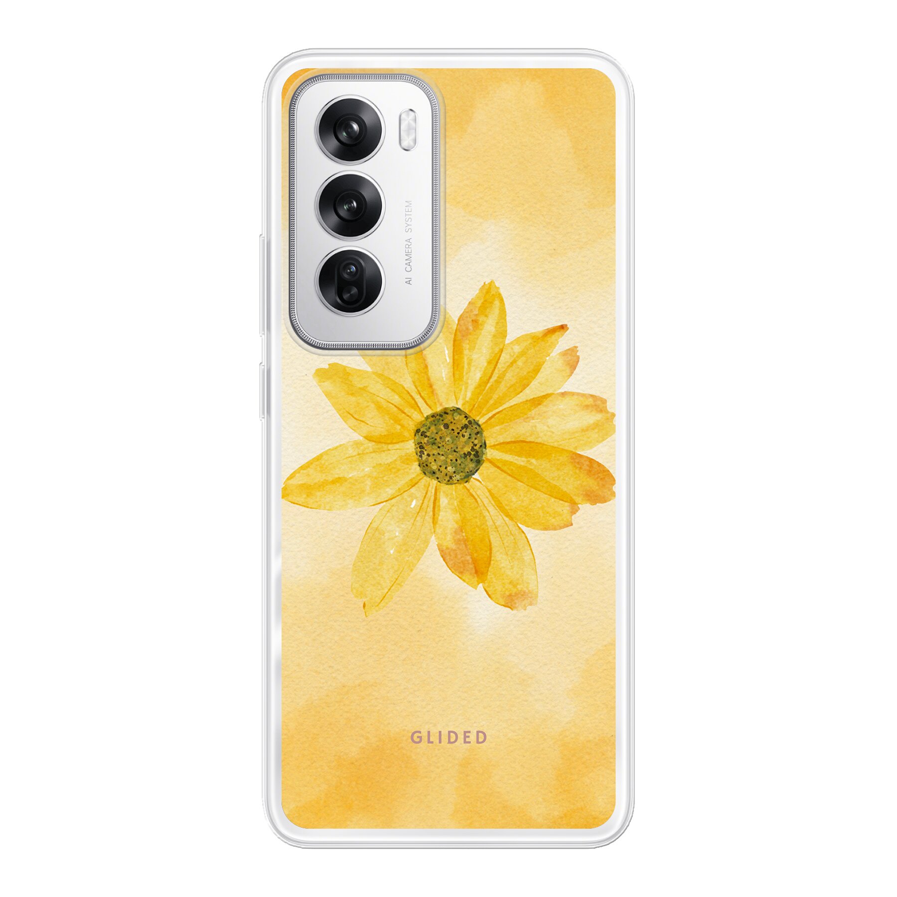 Yellow Flower - Oppo Reno12 Handyhülle