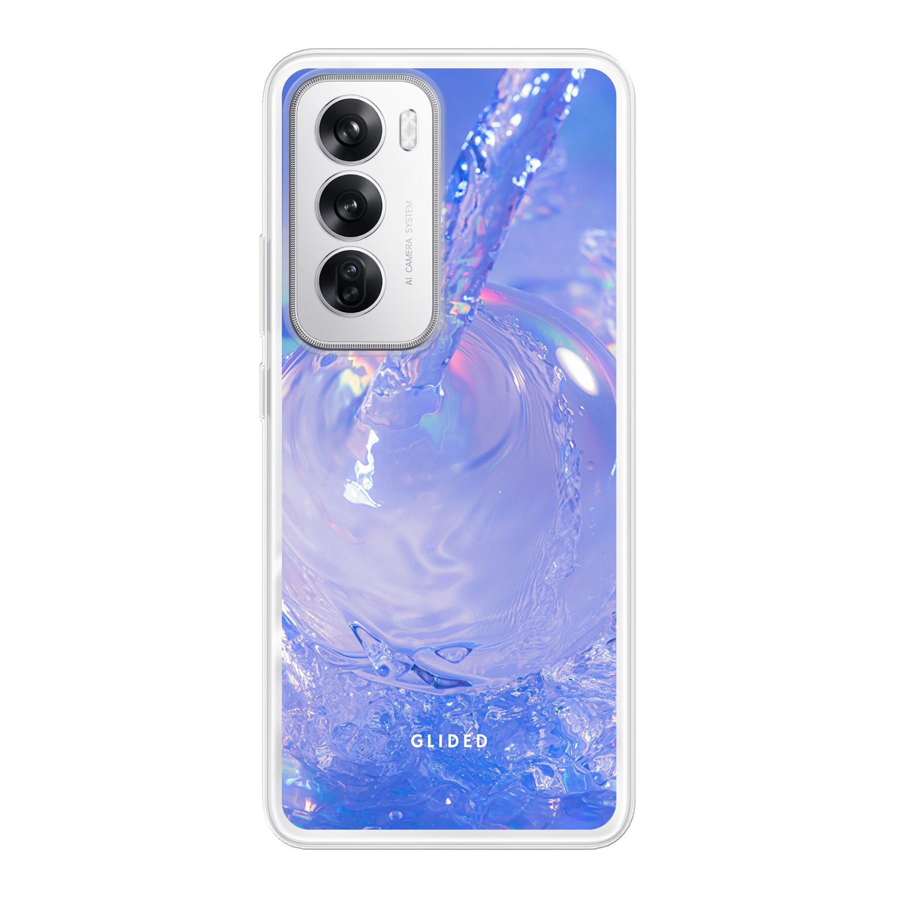 Purple Water - Oppo Reno12 Handyhülle