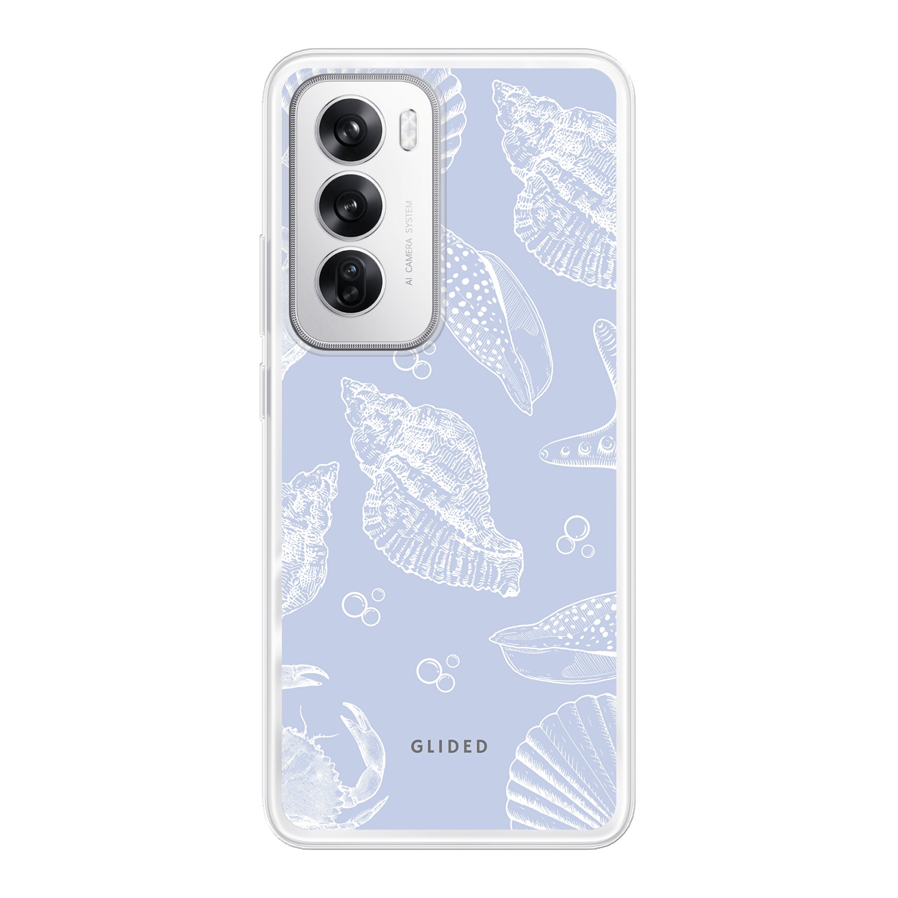 Aqua Shells - Oppo Reno12 Handyhülle