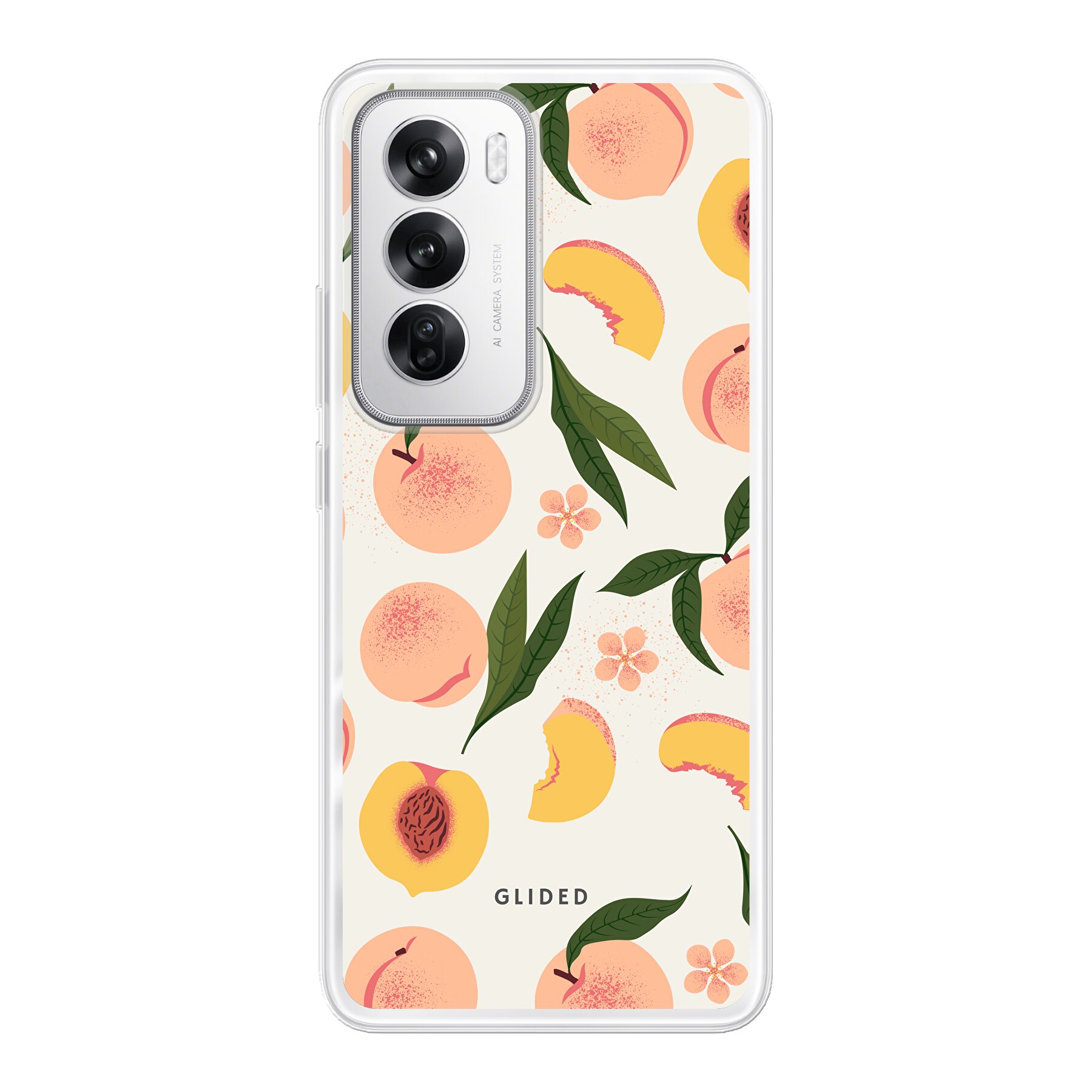 Peachy Beauty - Oppo Reno12 Handyhülle