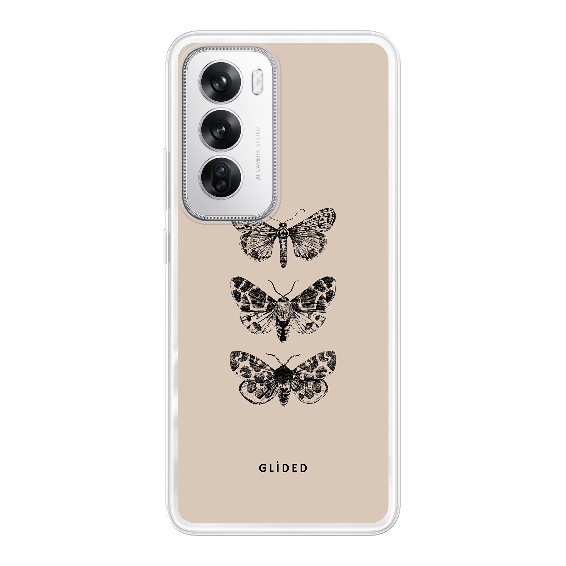 Butterfly Aesthetic - Oppo Reno12 Handyhülle