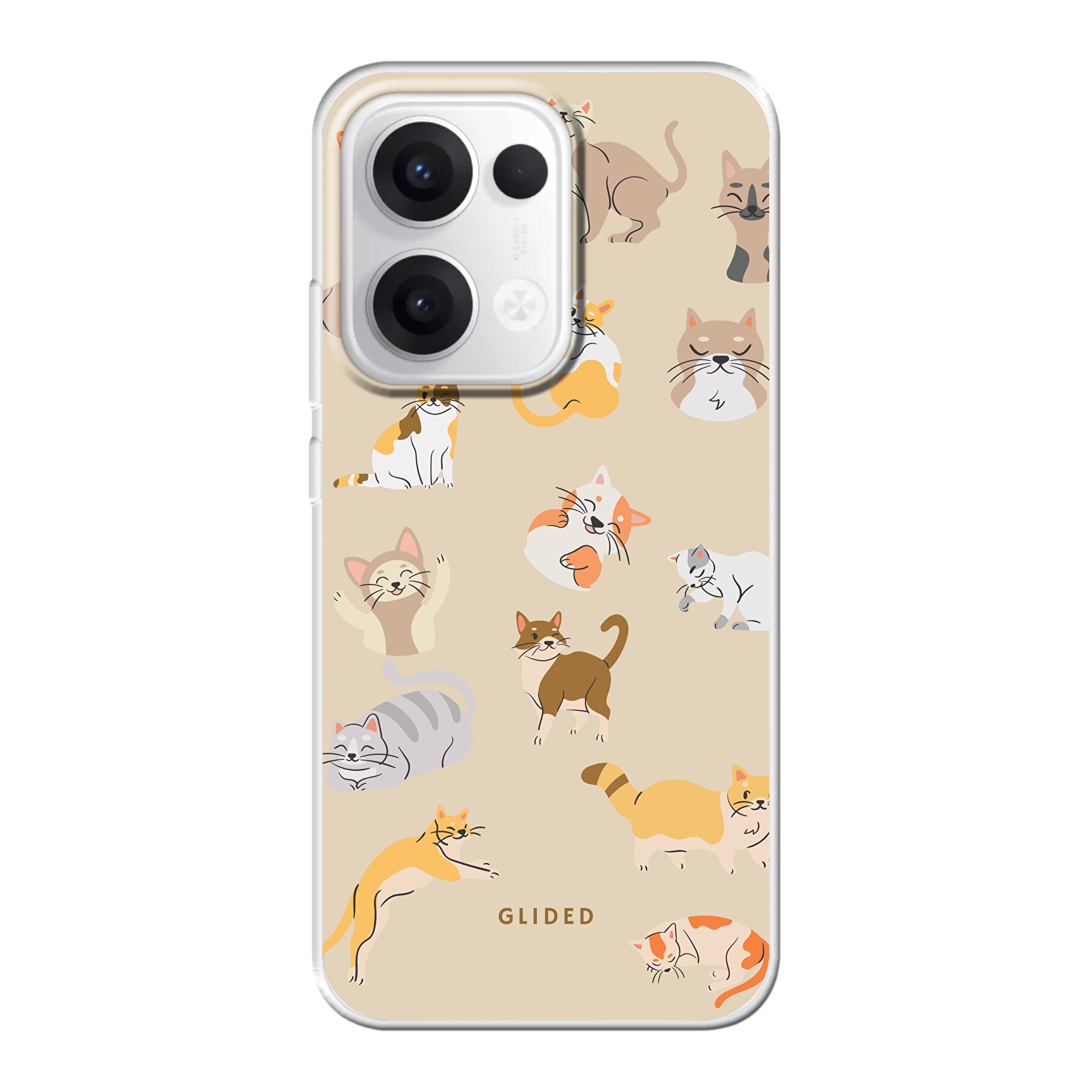 Meow - Oppo Reno13 Handyhülle