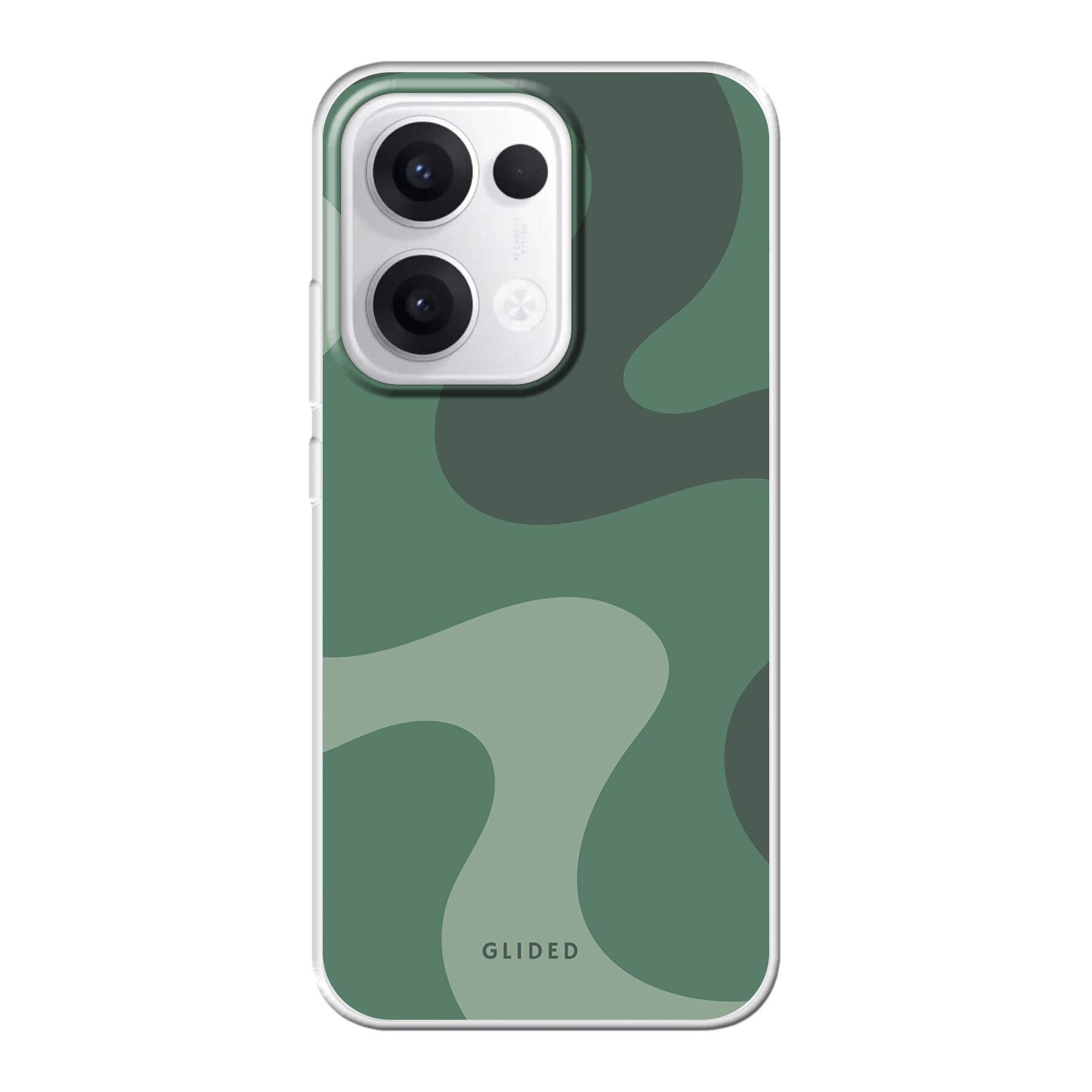 Green Wave - Oppo Reno13 Handyhülle