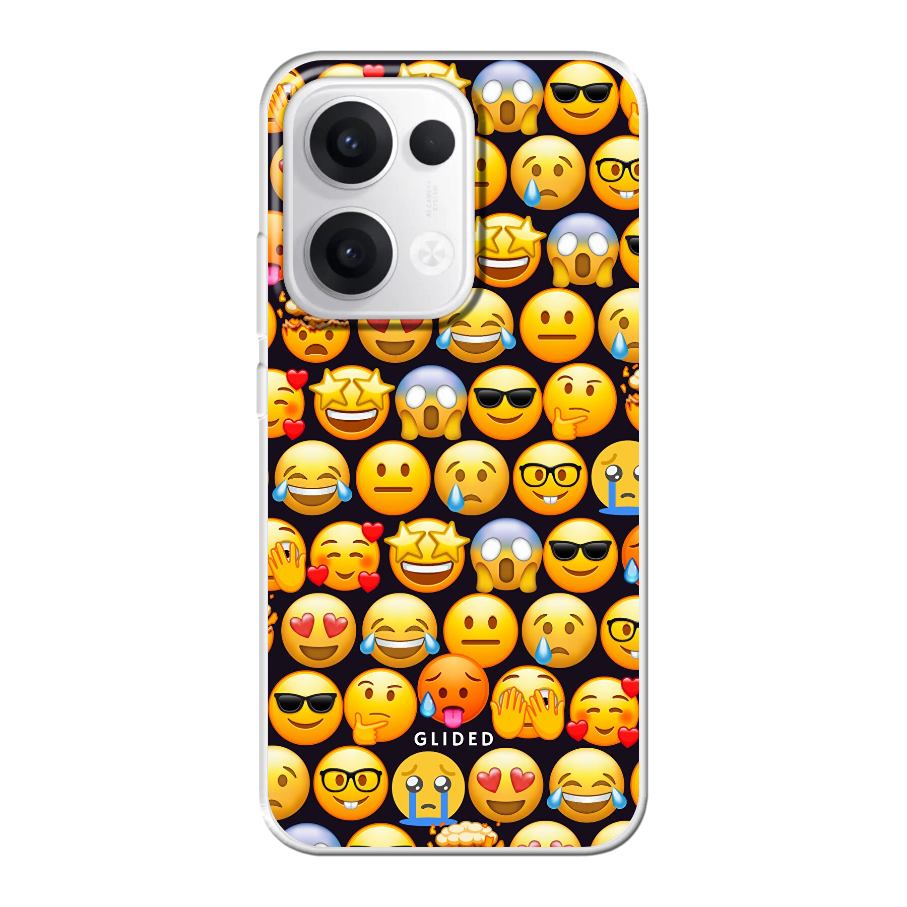 Emoji Town - Oppo Reno13 Handyhülle