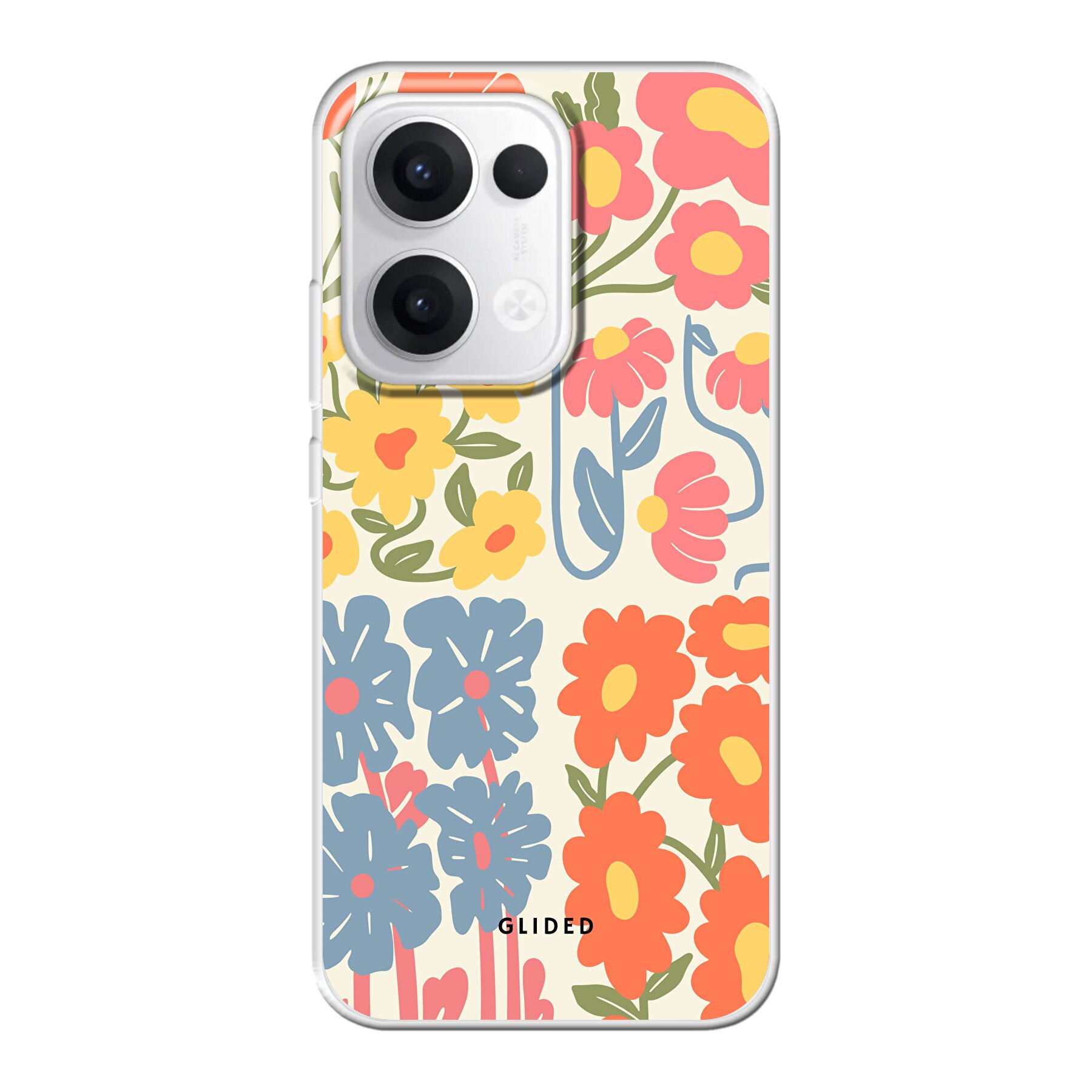 Colorful Flowy - Oppo Reno13 Handyhülle
