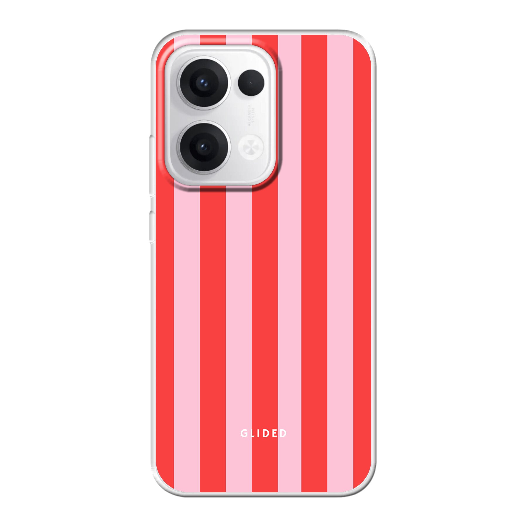 Red & Pink - Oppo Reno13 Handyhülle