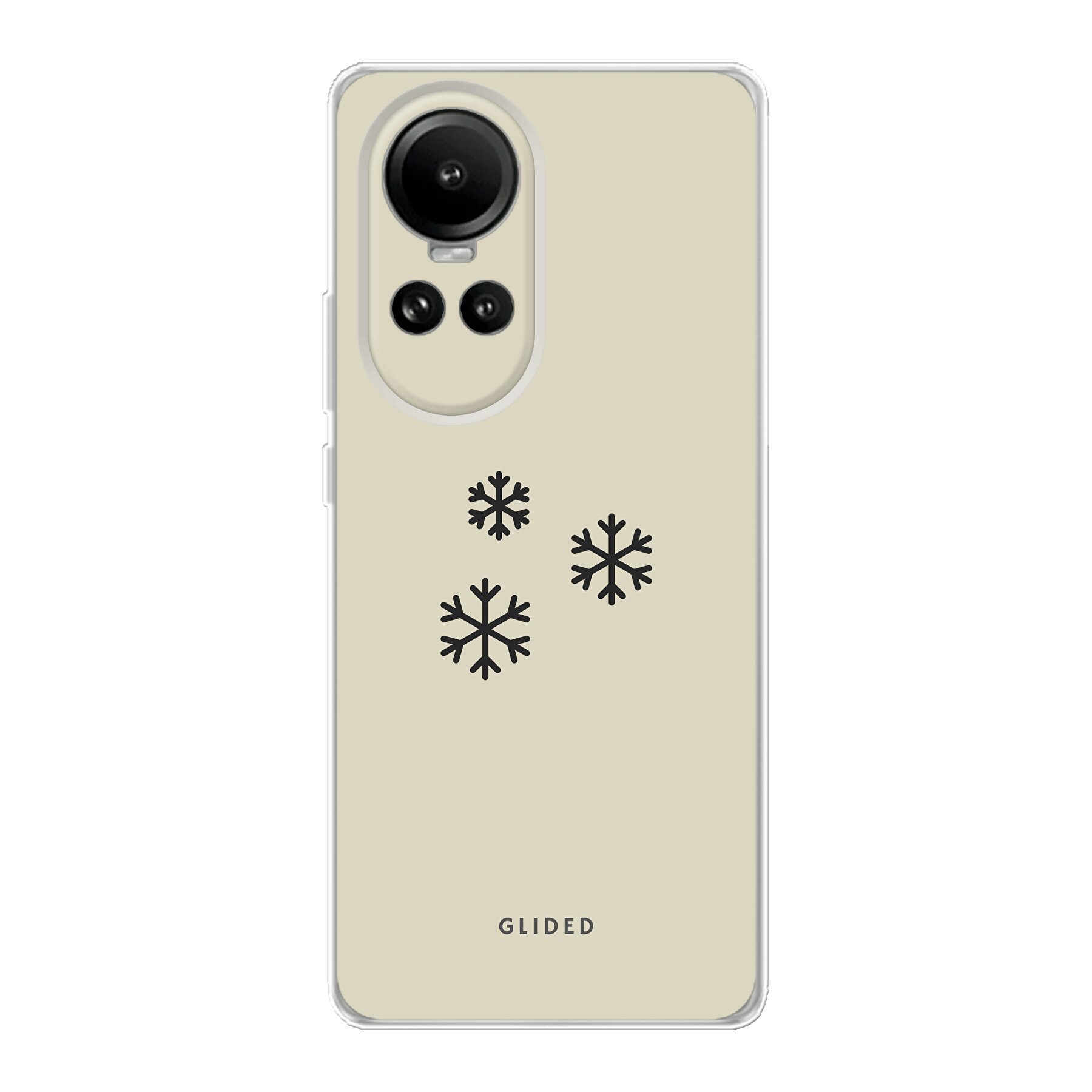 Snowflakes - Oppo Reno 10 Handyhülle