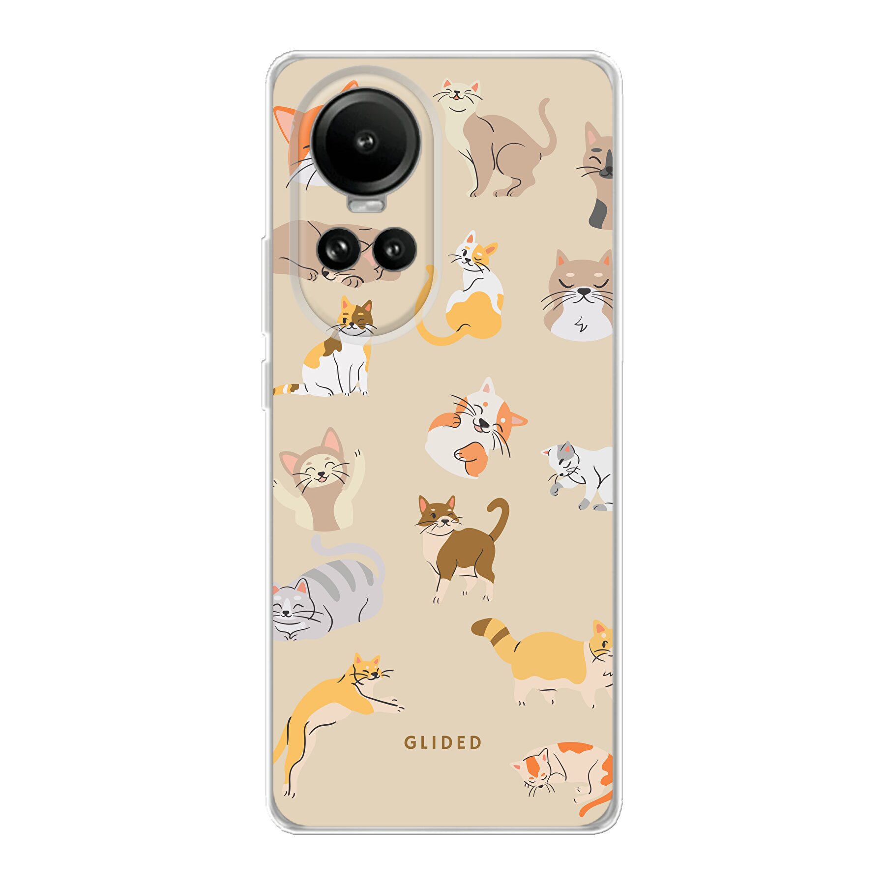Meow - Oppo Reno 10 Handyhülle