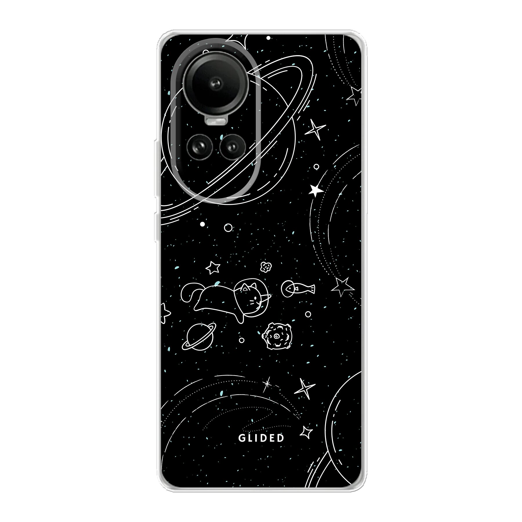 Cosmic Cat - Oppo Reno 10 Handyhülle