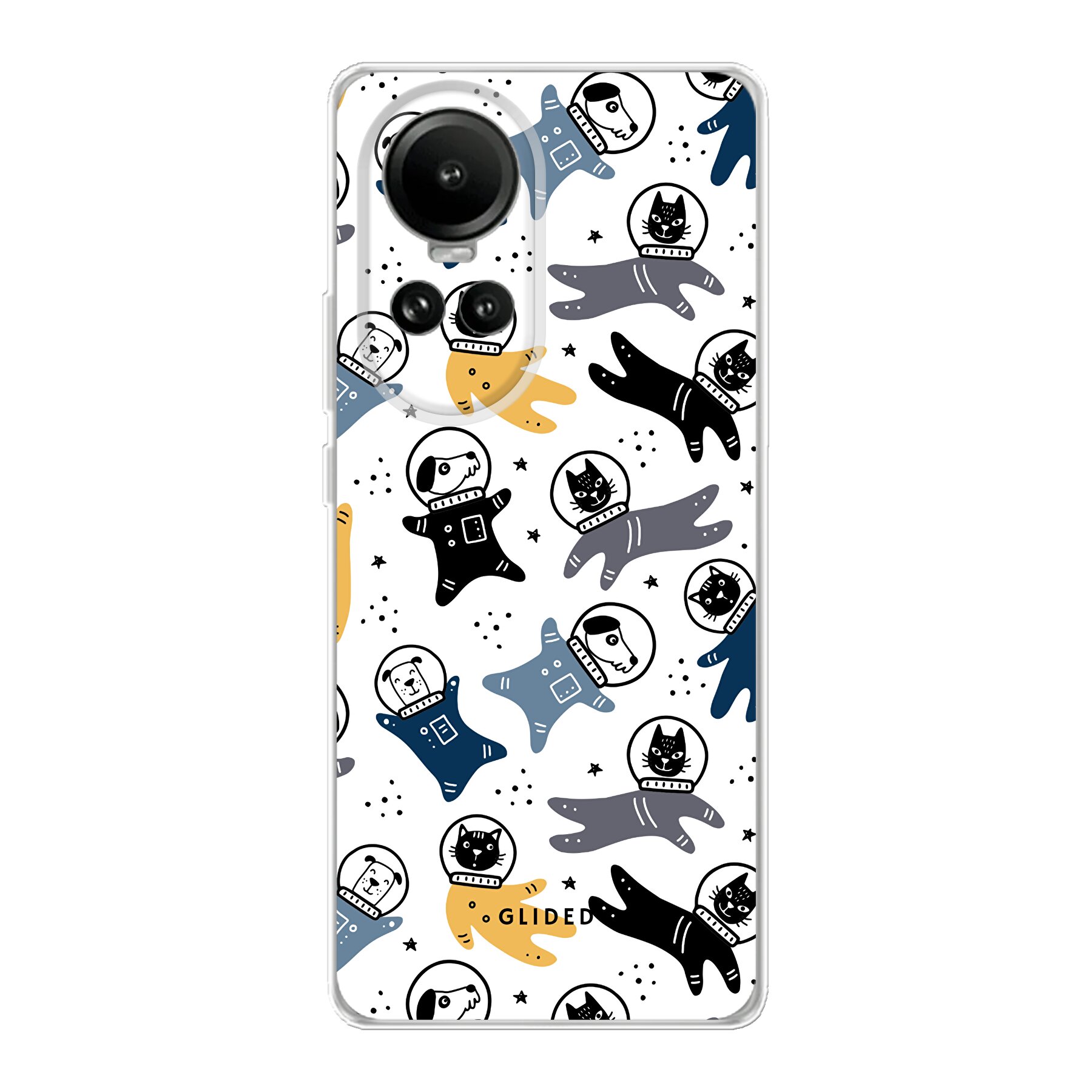 Paws Space - Oppo Reno 10 Handyhülle