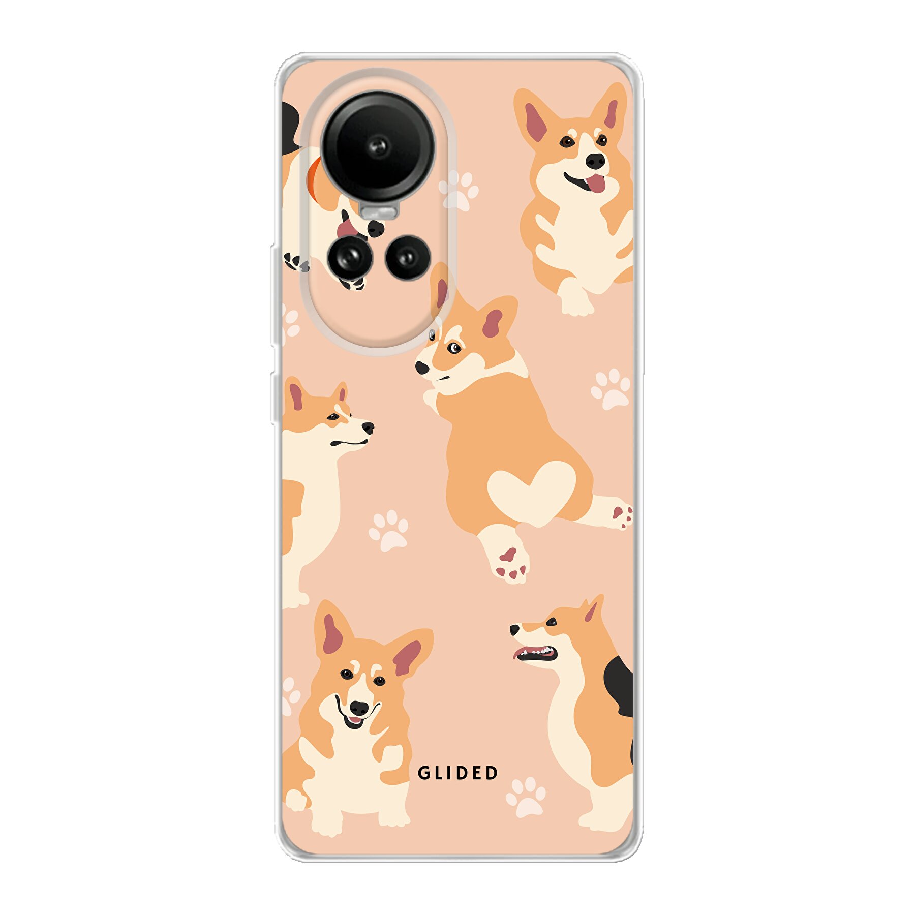Corgi Love - Oppo Reno 10 Handyhülle