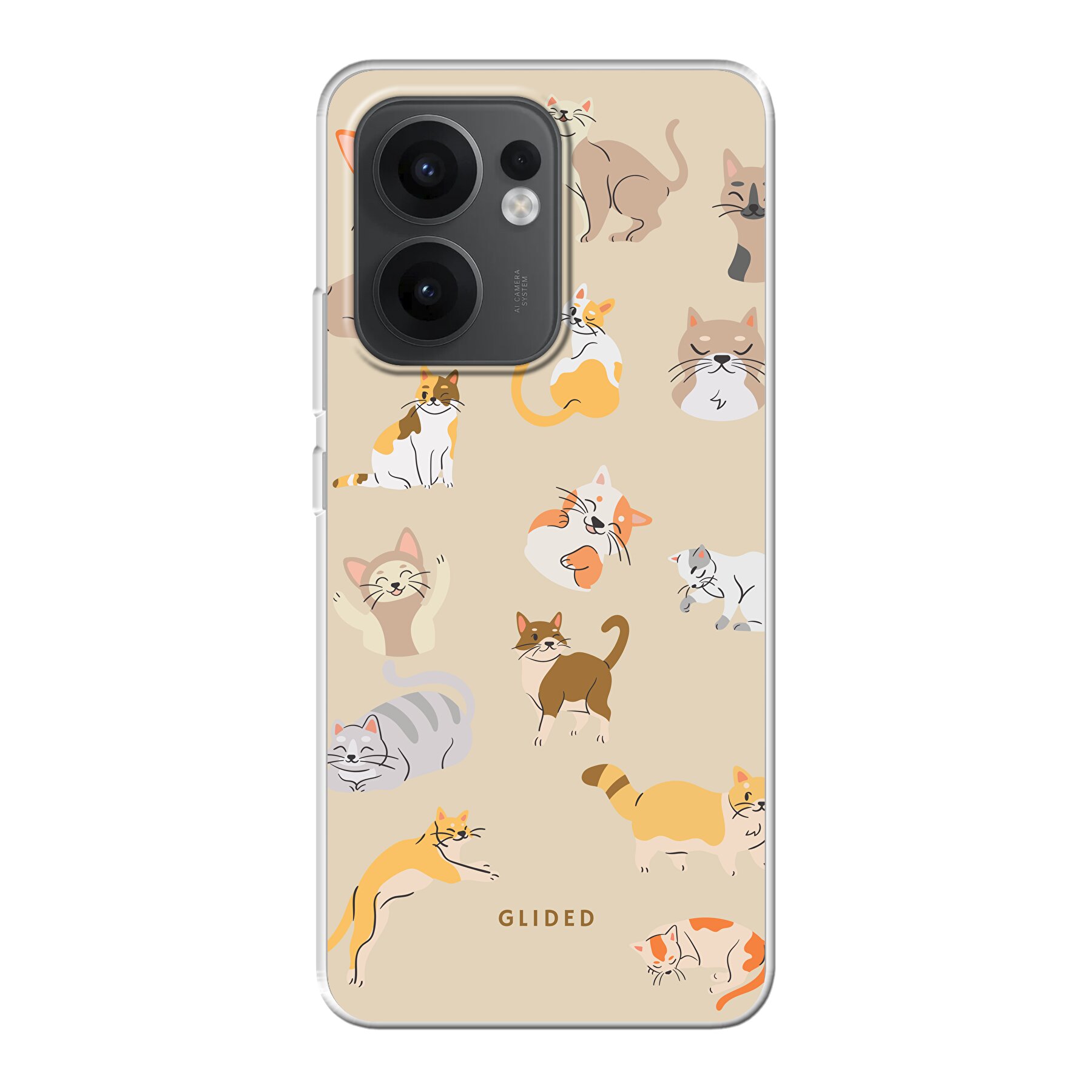 Meow - Oppo Reno13 F Handyhülle