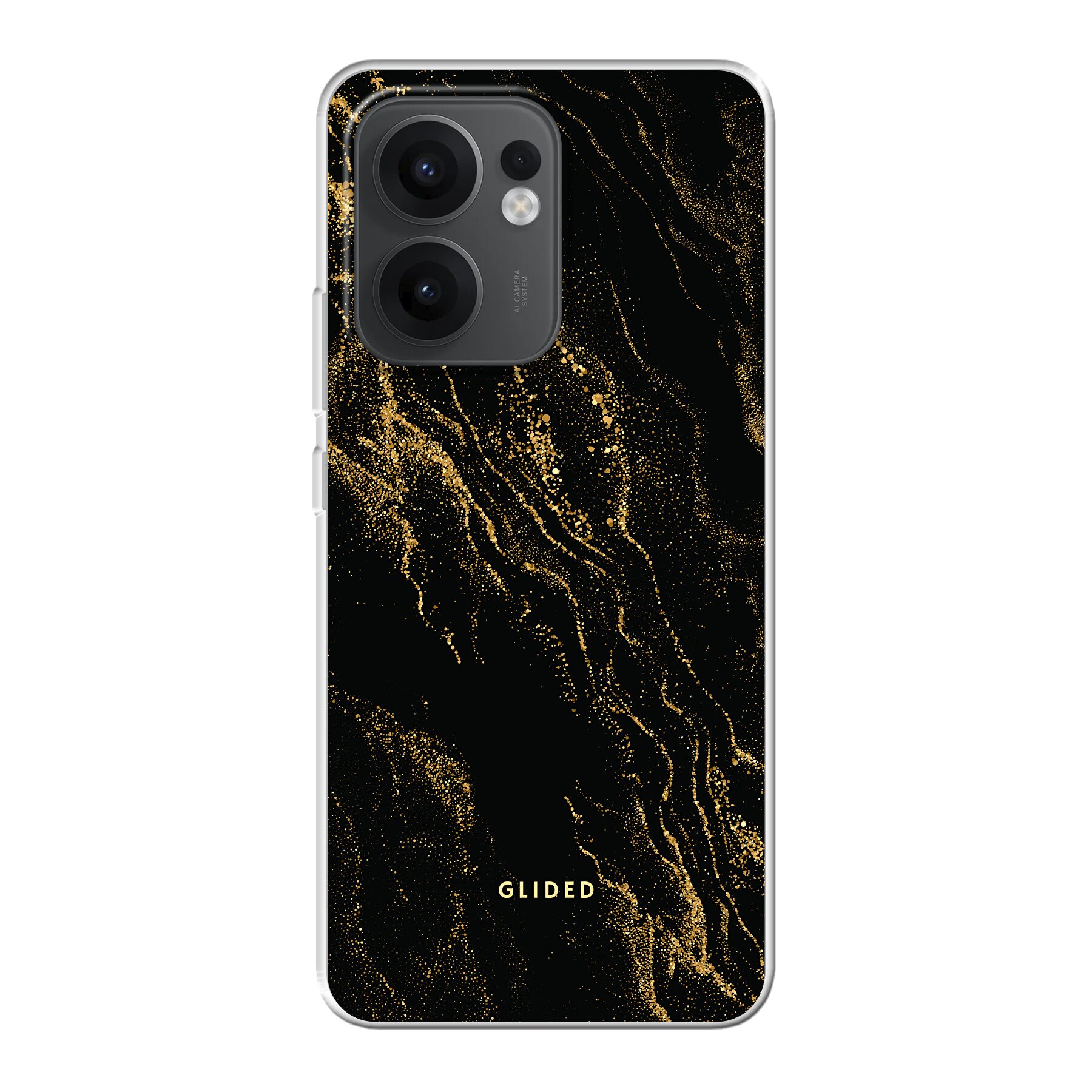 Black Marble - Oppo Reno13 F Handyhülle