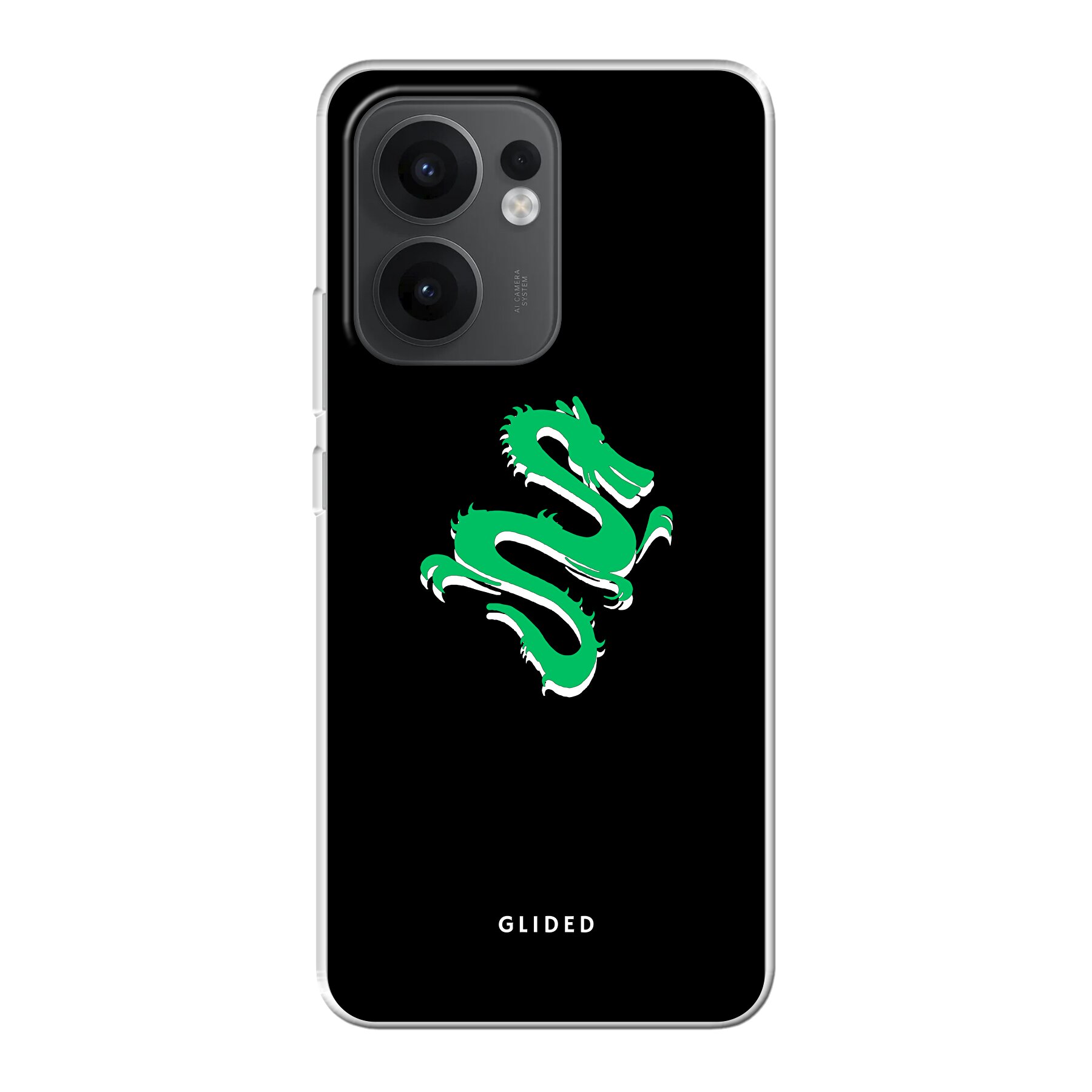 Emerald Dragon - Oppo Reno13 F Handyhülle