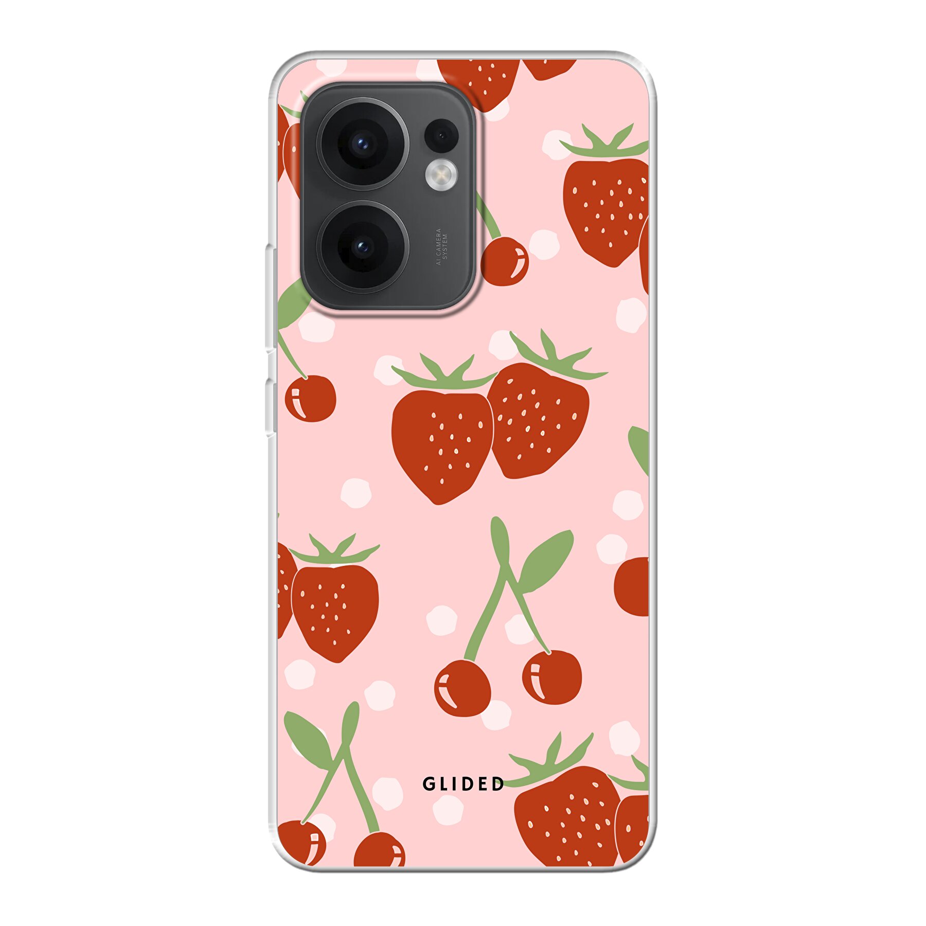 Cherry meets Strawberry - Oppo Reno13 F Handyhülle