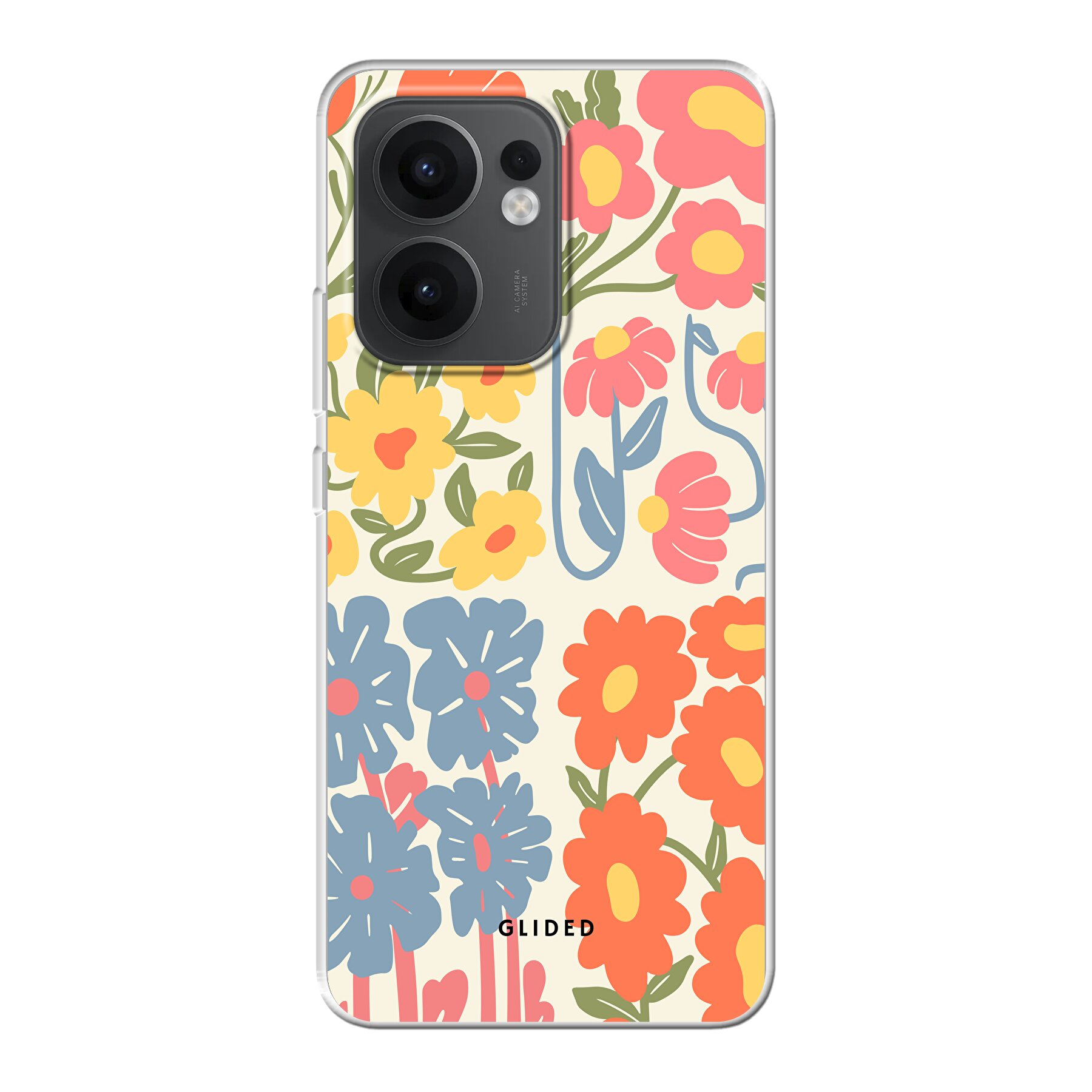 Colorful Flowy - Oppo Reno13 F Handyhülle