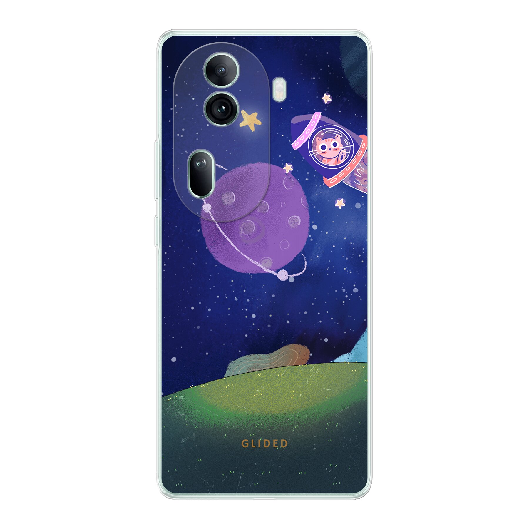 Galaxy Cat - Oppo Reno 11 Pro Handyhülle