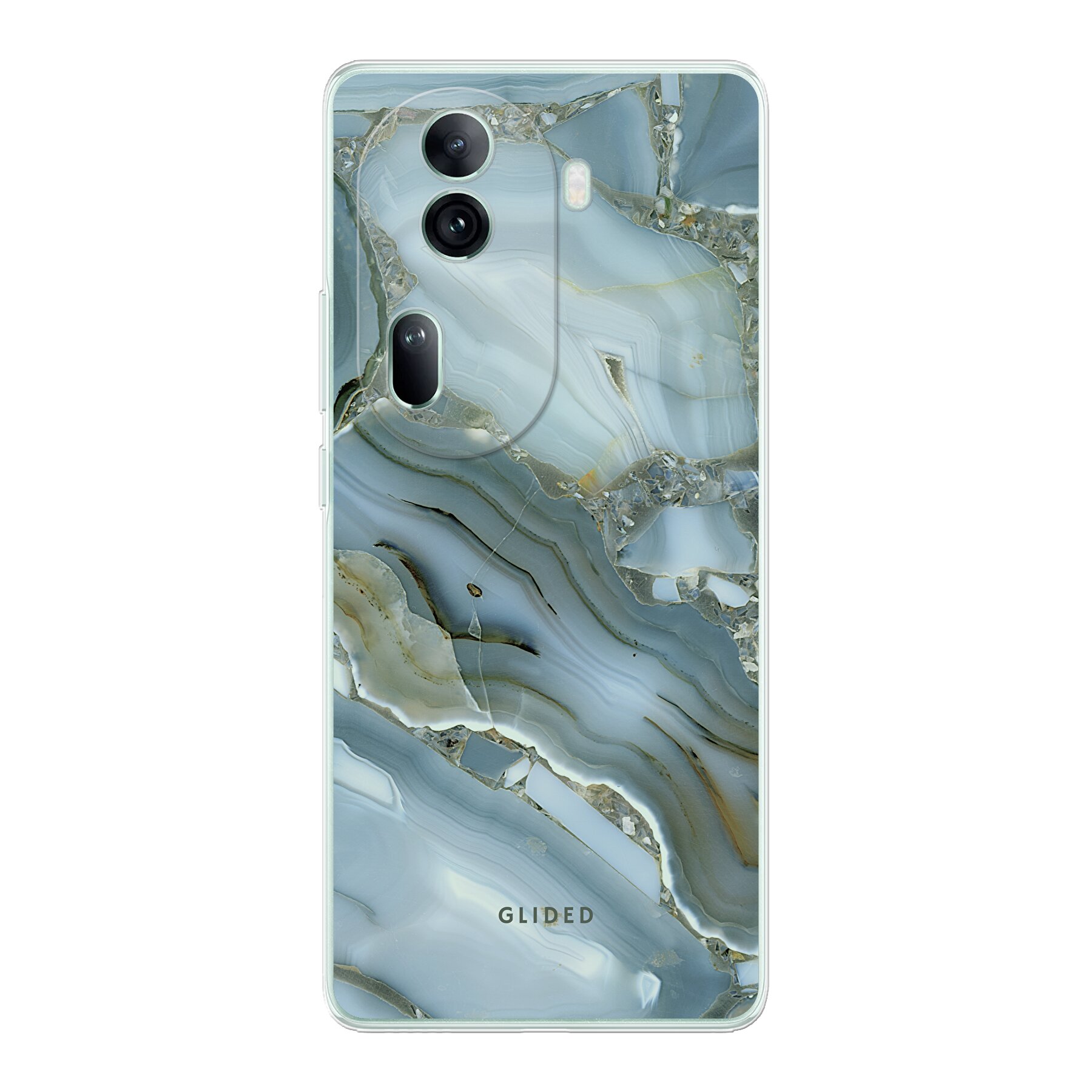 Green Marble - Oppo Reno 11 Pro Handyhülle