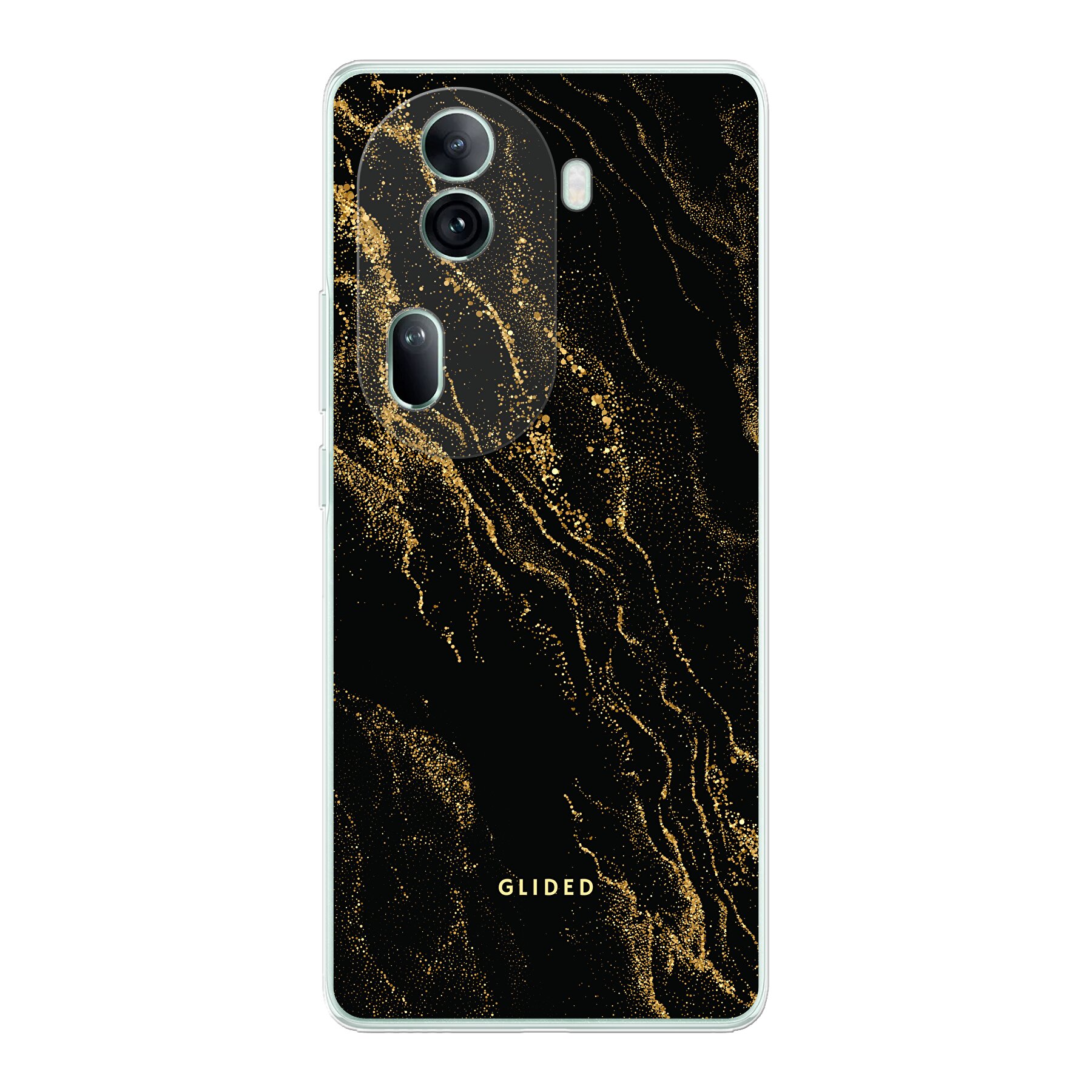 Black Marble - Oppo Reno 11 Pro Handyhülle
