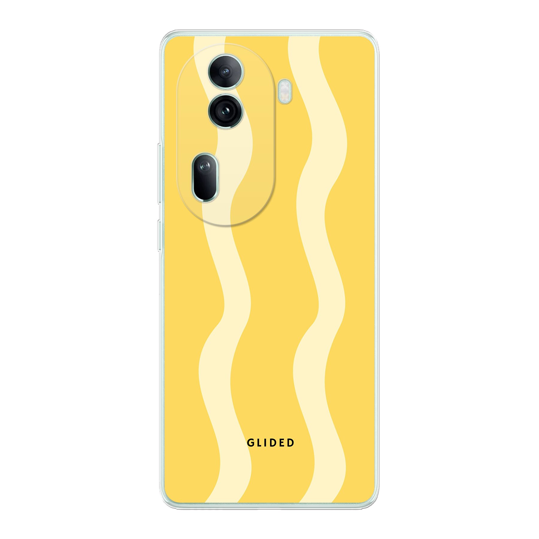 Yellow Wavy - Oppo Reno 11 Pro Handyhülle