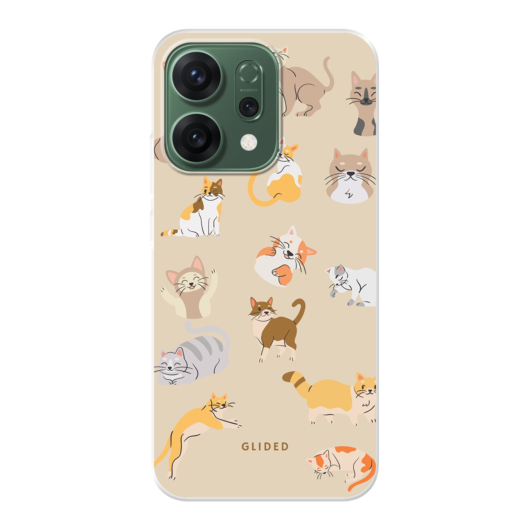 Meow - Oppo Reno14 Handyhülle