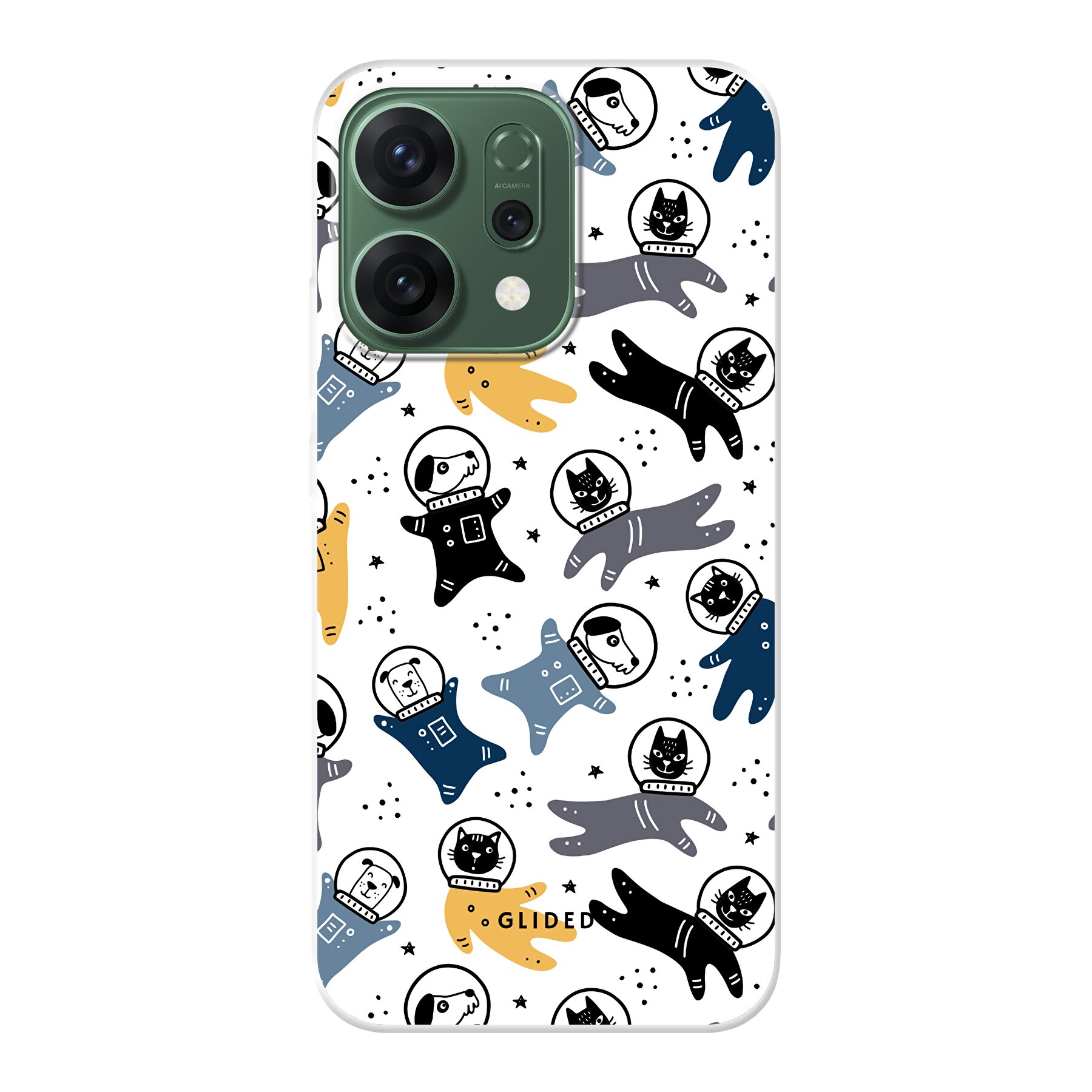 Paws Space - Oppo Reno14 Handyhülle